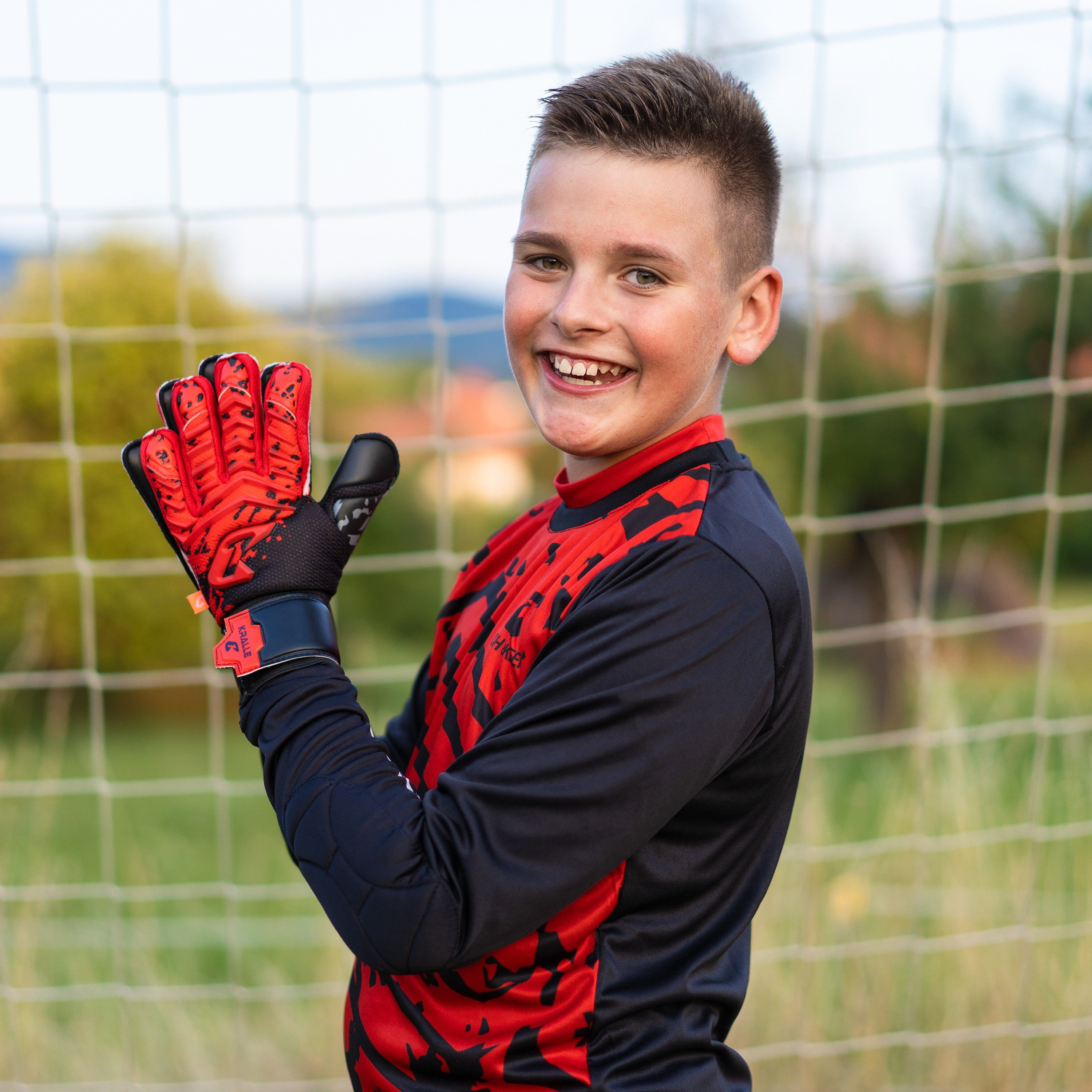 Catch & Keep Torwarthandschuhe Kralle Splash - Torwarthandschuhe Kinder