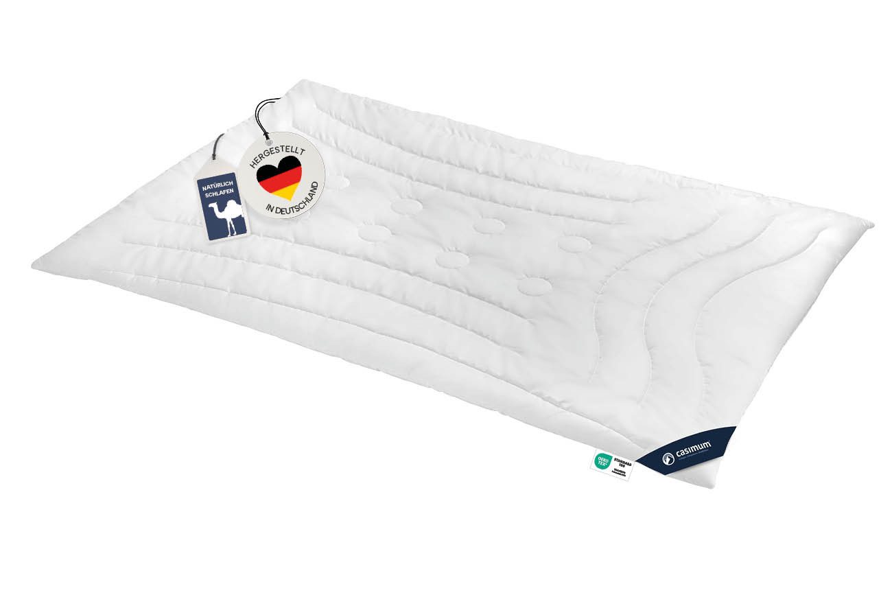 casimum Naturhaarbettdecke LUXUS Kamelhaardecke für Sommer, günstig online kaufen