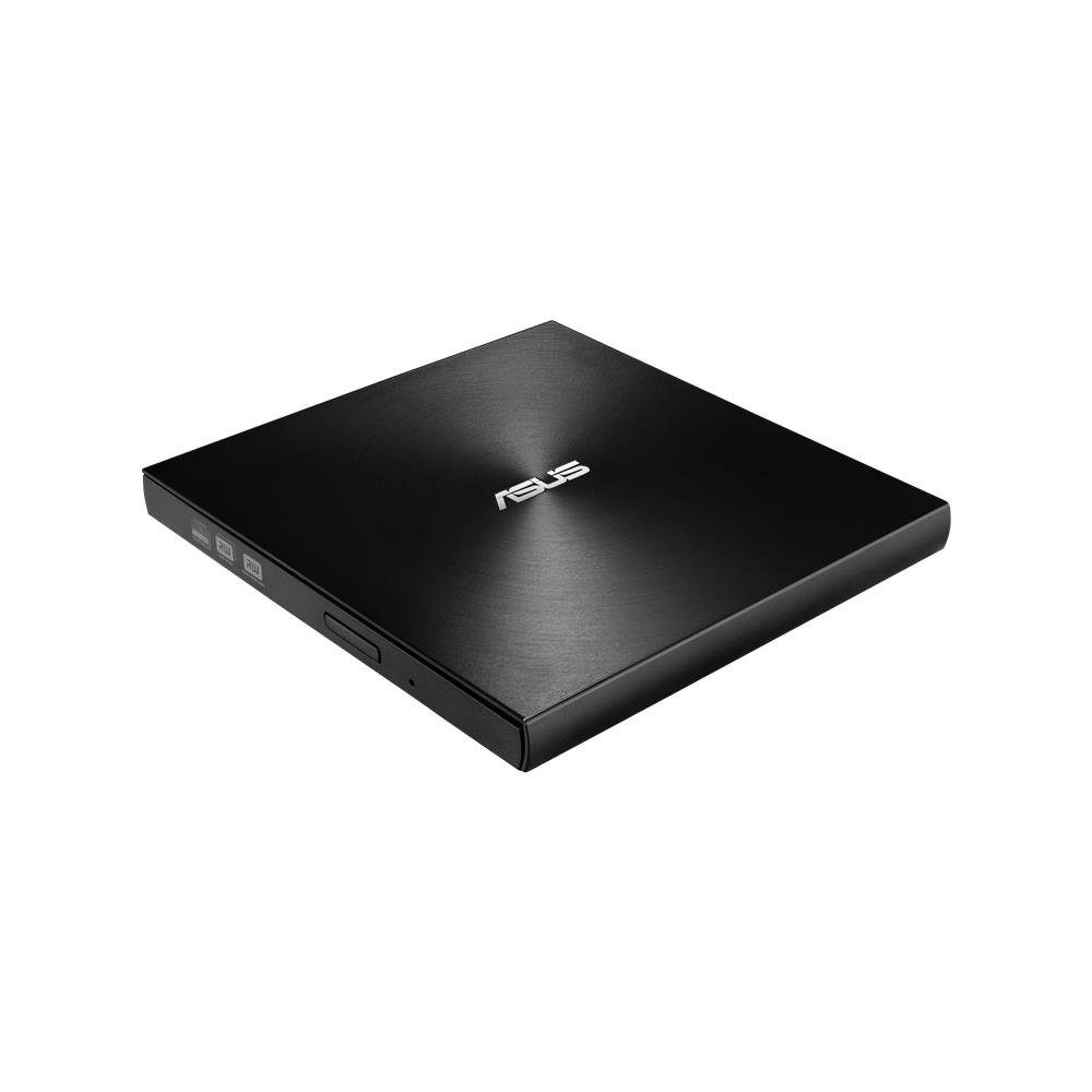 Asus ZenDrive U9M SDRW-08U9M-U DVD-Brenner (USB Typ-C, USB Typ-A, BD 8x/DVD 8x/CD 24x, externer Ultra SLIM DVD Brenner mit USB-C Kabel, Schwarz) – Bild 5 von 5