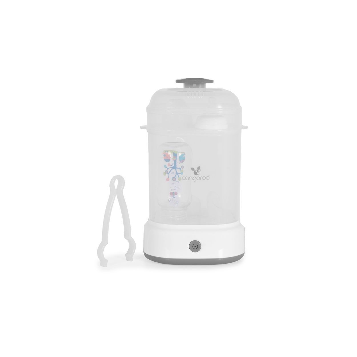 Cangaroo Dampfsterilisator Sterilisator Presto 2 Fächer, Sterilisation von Kleinteilen Zubehörzange