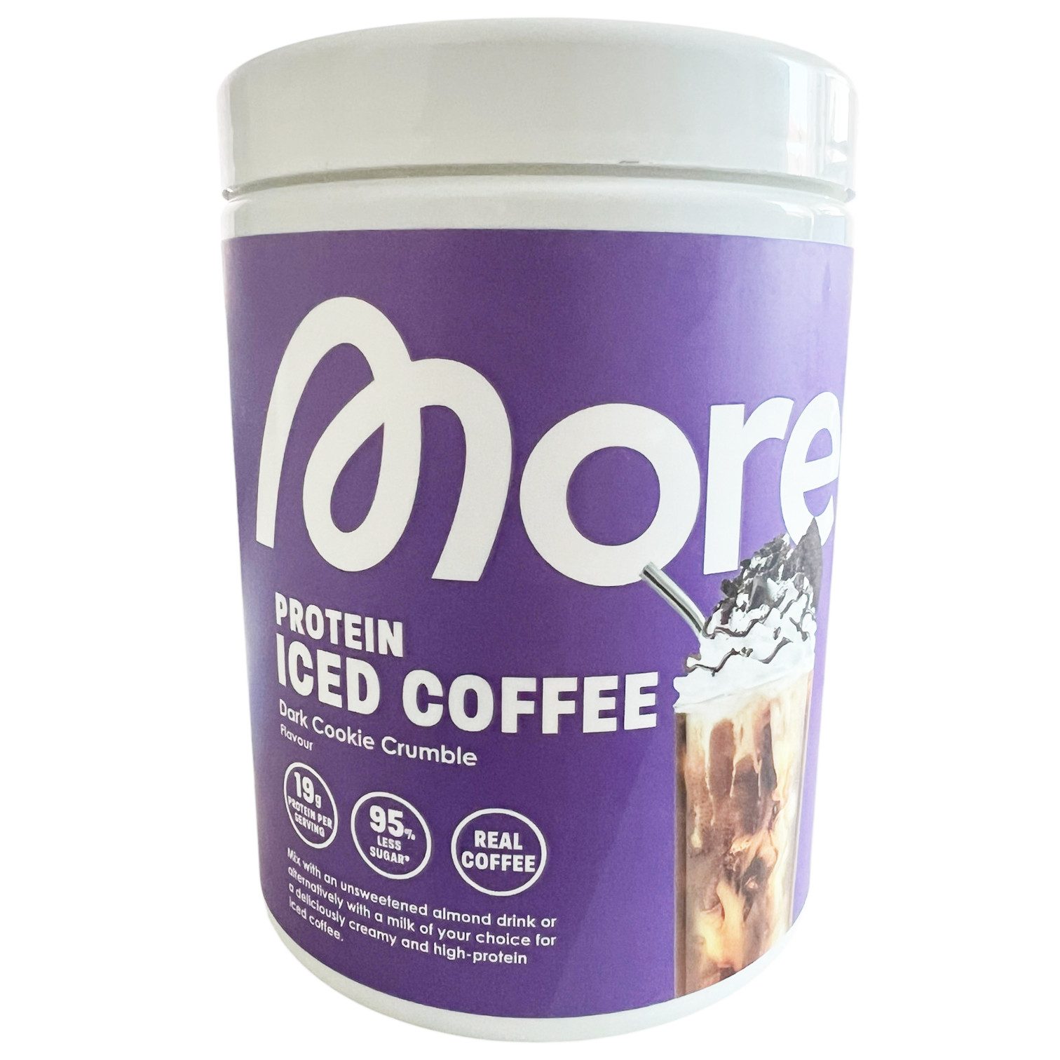 More Nutrition More Nutrition Protein Iced Coffee 300g (Dark Cookie Crumble) Pulver, 300 g