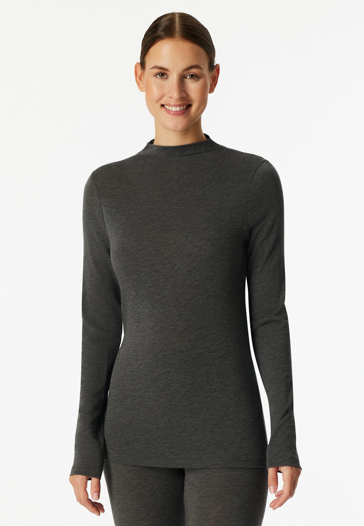 Schiesser Rollkragenshirt Premium Warming kleiner Stehkragen, günstig online kaufen