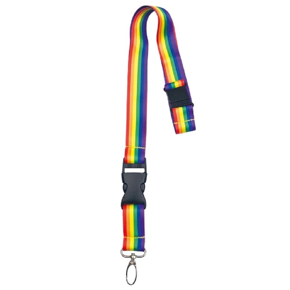 BASI Schlüsselanhänger Schlüsselband Regenbogen (1-tlg)