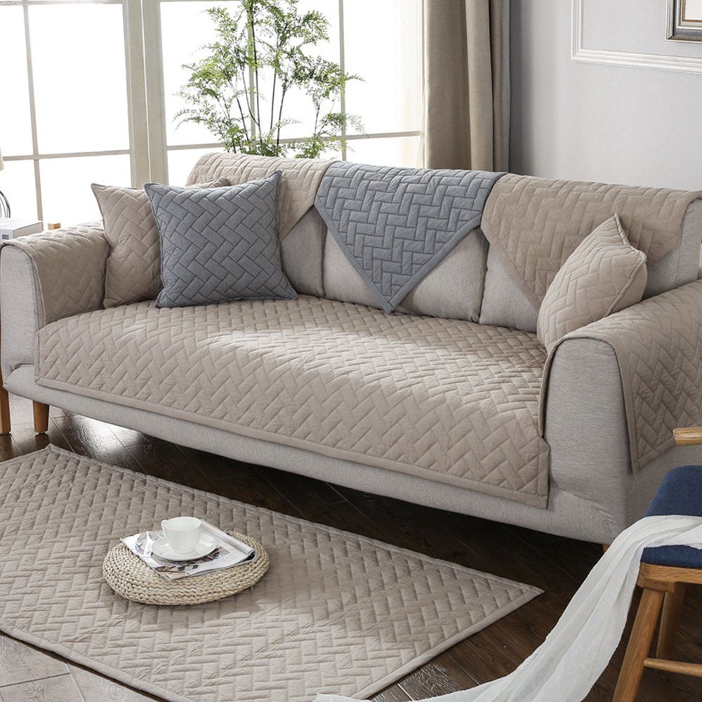 NUODWELL Sofahusse Sofabezug rutschfeste Sofadecke, Hund Katze Überwurf Hun günstig online kaufen