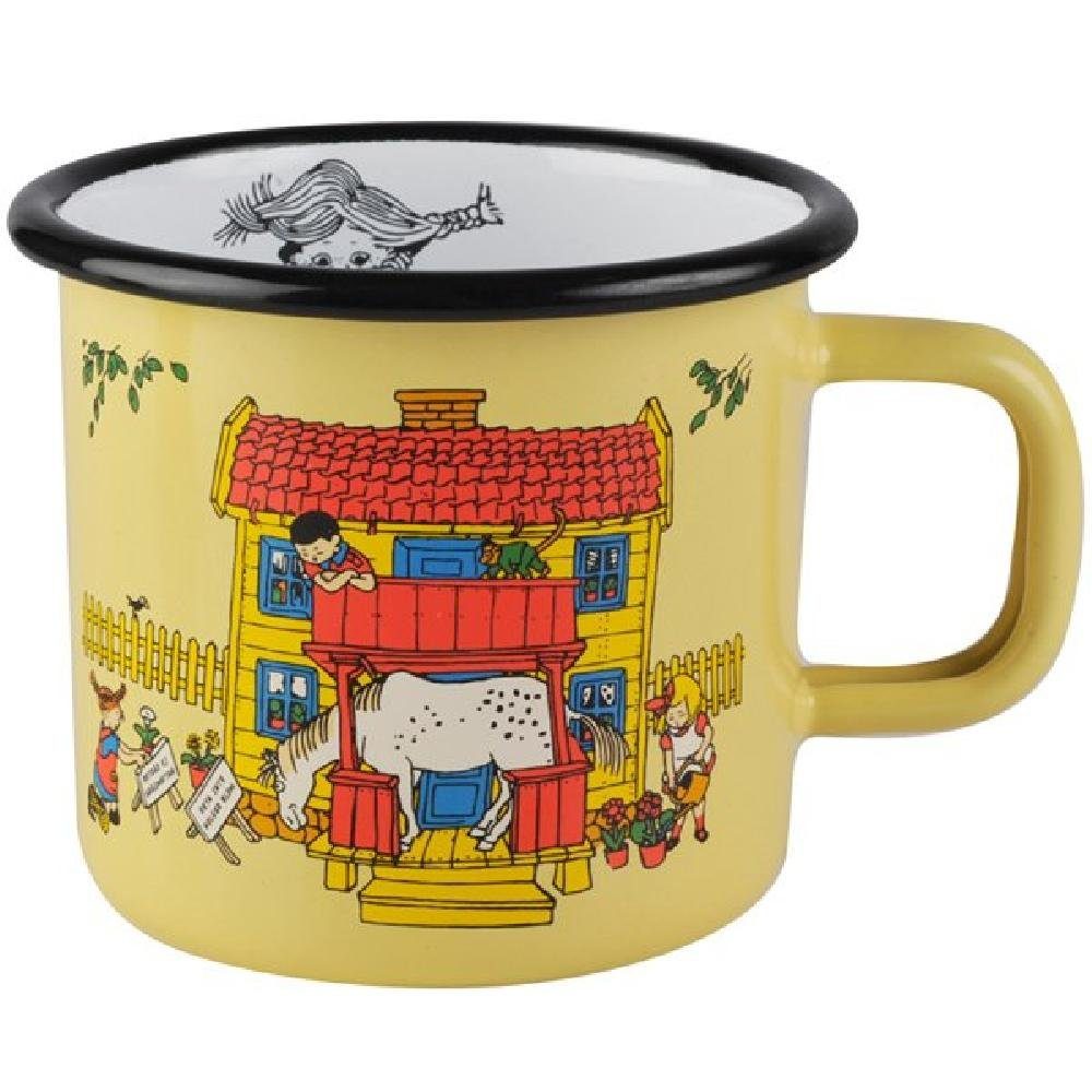 Muurla Kinderbecher Tasse Pippi Langstrumpf Villa Kunterbunt (370 ml)