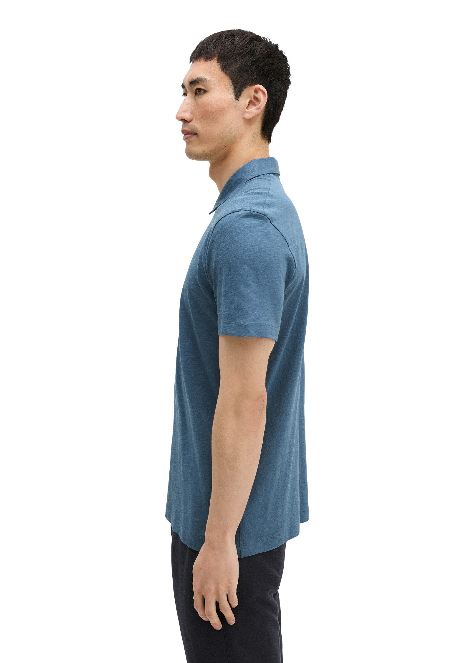Marc O'Polo Poloshirt aus reiner Bio-Baumwolle