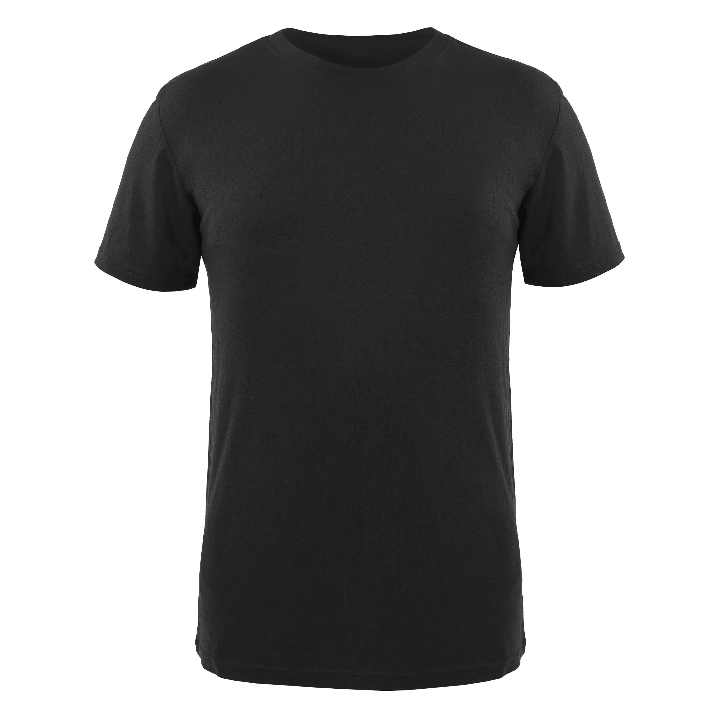 Qualitex Workwear T-Shirt Lyocell T-Shirt "iND" schwarz, Gr. M günstig online kaufen