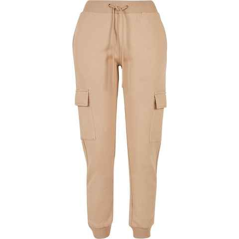 URBAN CLASSICS Stoffhose Urban Classics Damen Ladies Cargo Sweat Pants (1-tlg)