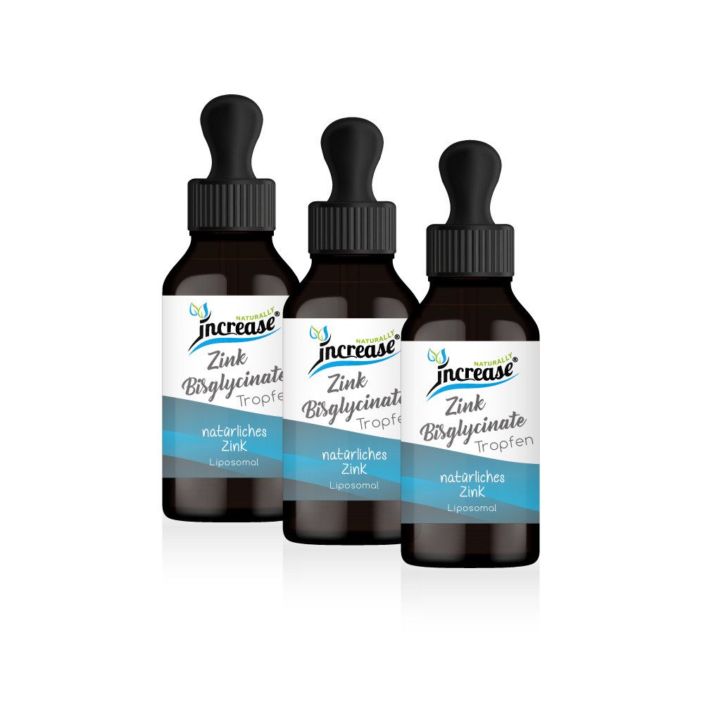 Nimm 3, zahl 2 Aktion Liposomales Zink Bisglycinat- 25mg Zink pro Tag Tropfen