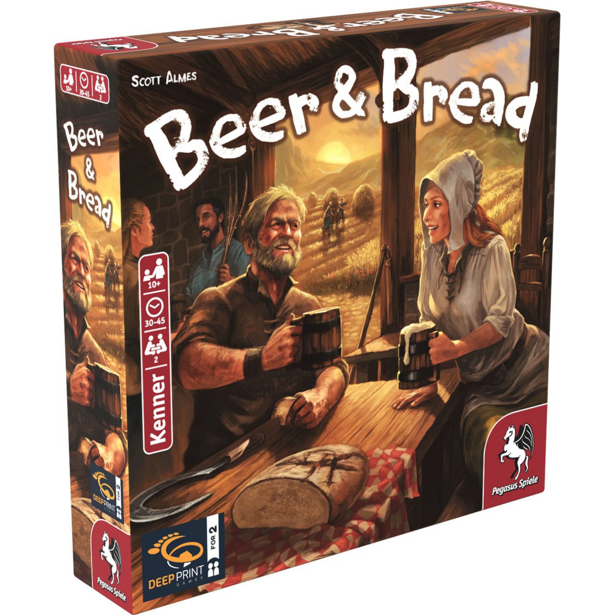 Pegasus Spiel Pegasus Deep Print Games: Beer & Bread, Brettspiel