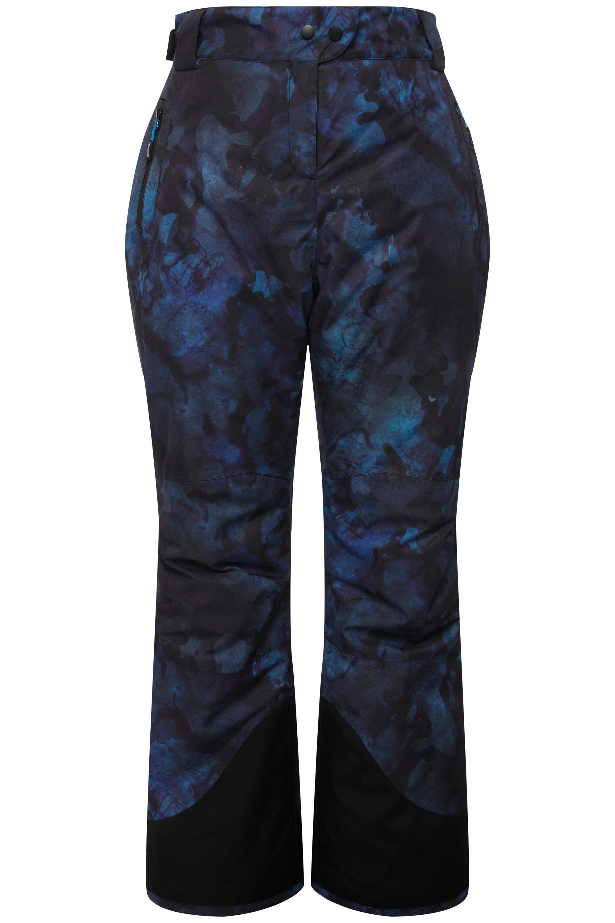 Ulla Popken Funktionshose Funktions-Hose Skihose wasserdicht Klettriegel