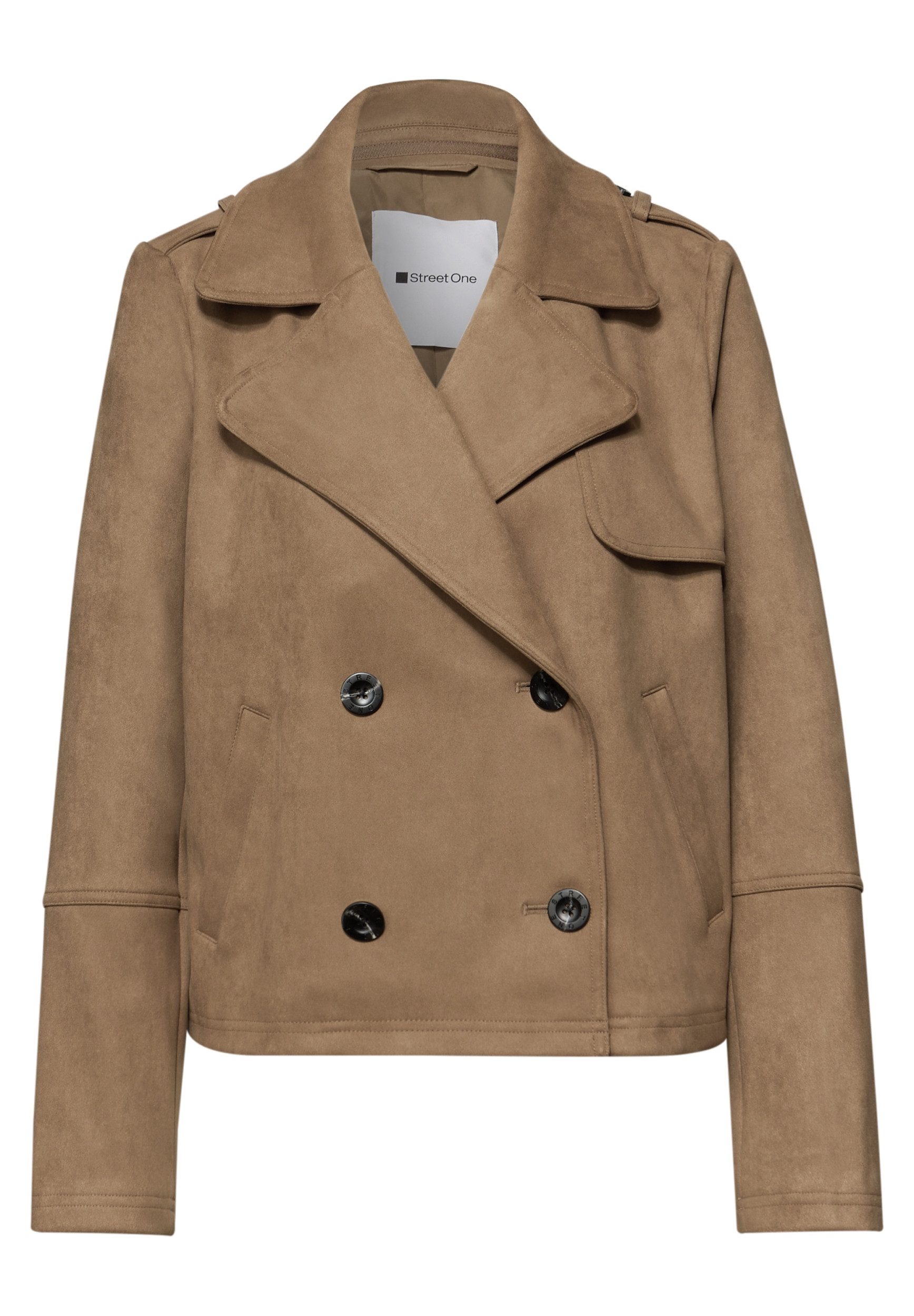 Lederimitatjacke