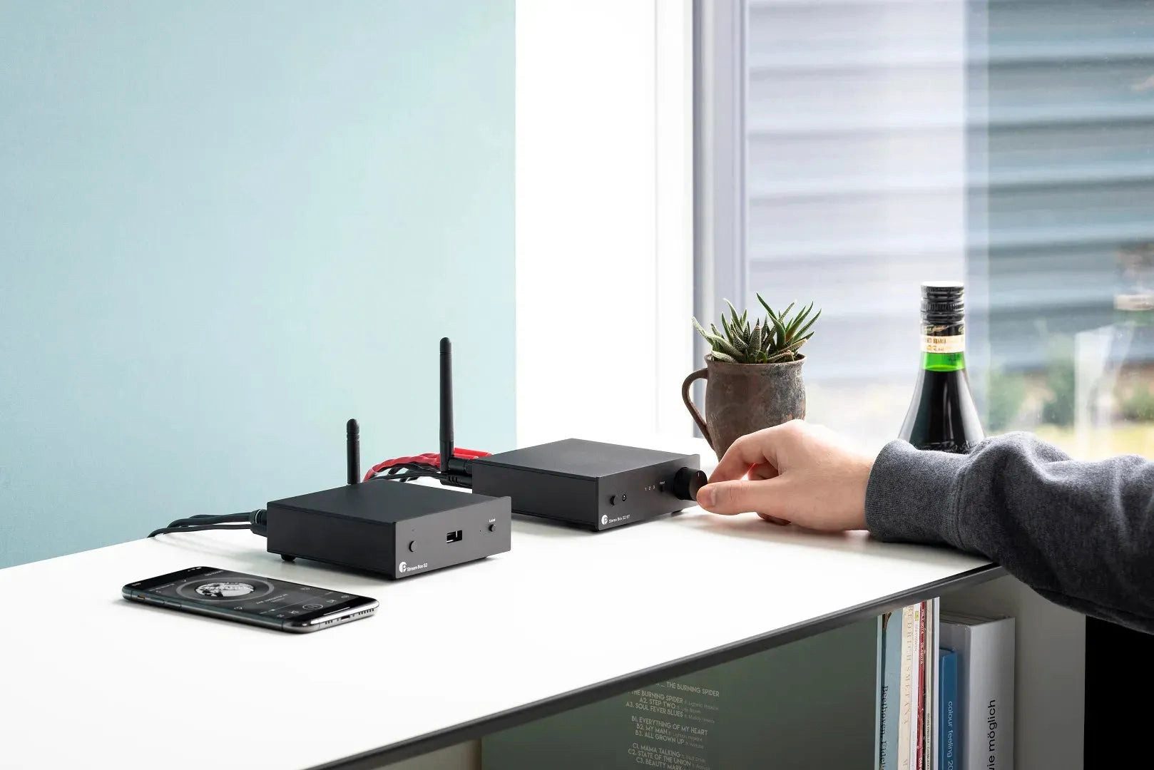 Pro-Ject Pro-Ject Stream Box S2 - silber Vollverstärker