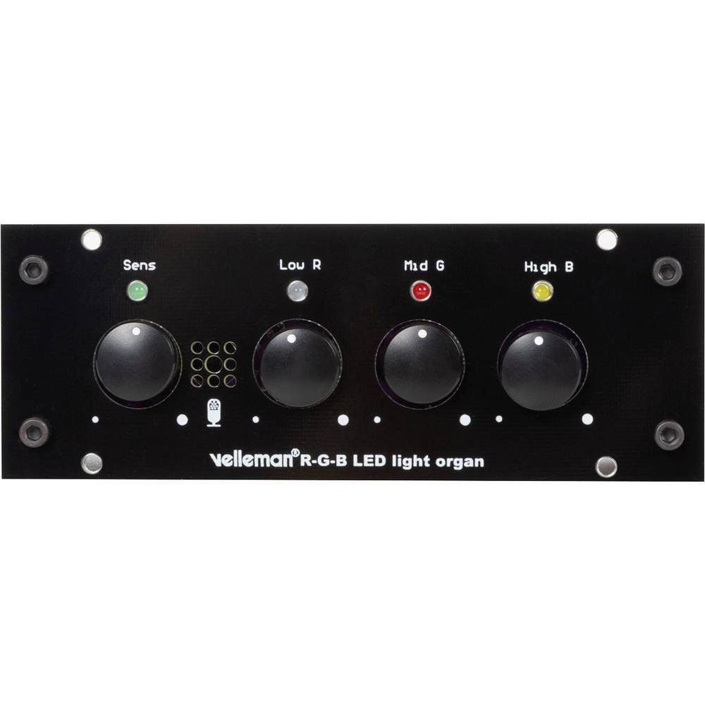 Whadda Modellbausatz RGB-LED-Lichtorgel WSL209