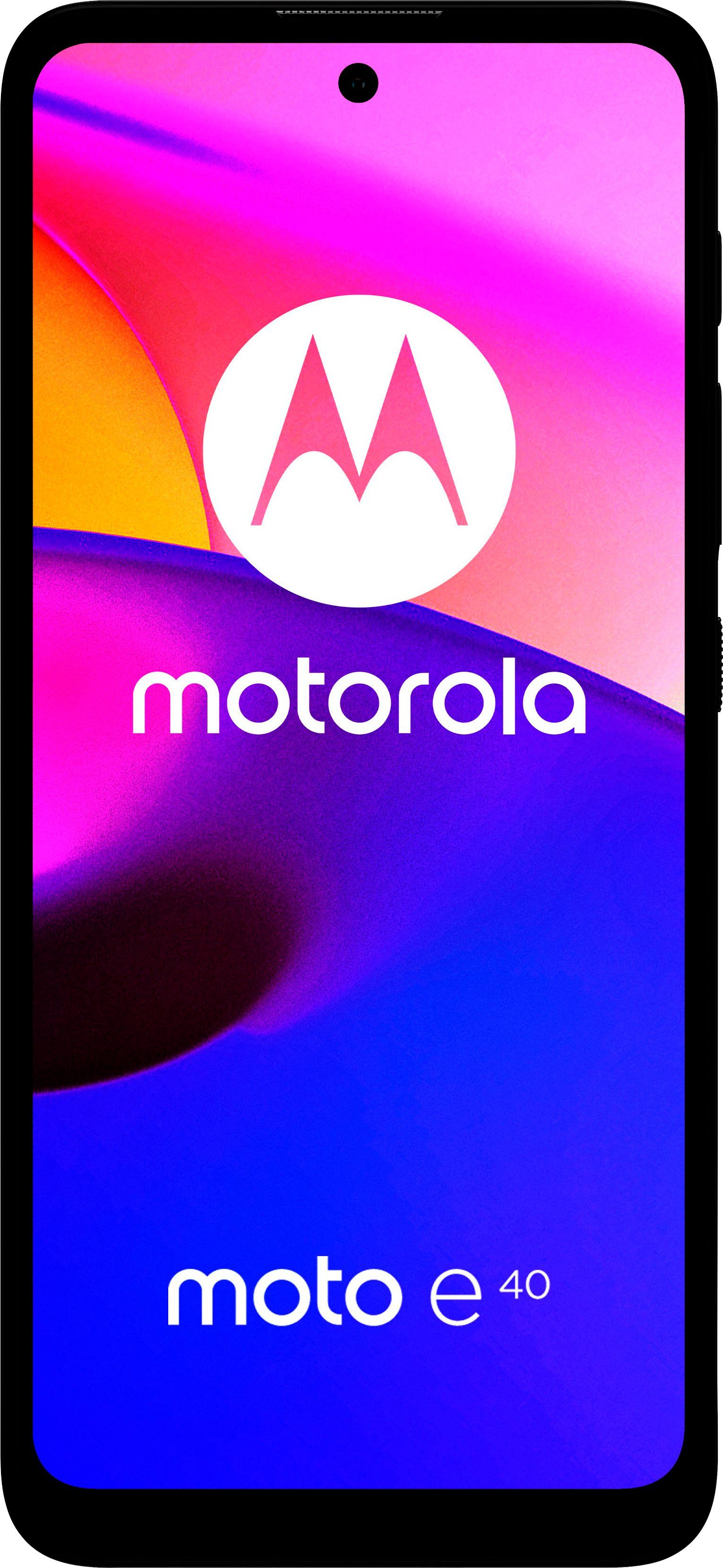 Motorola E 40 Smartphone (16,59 cm/6,53 Zoll, 64 GB Speicherplatz, 48 MP  Kamera)
