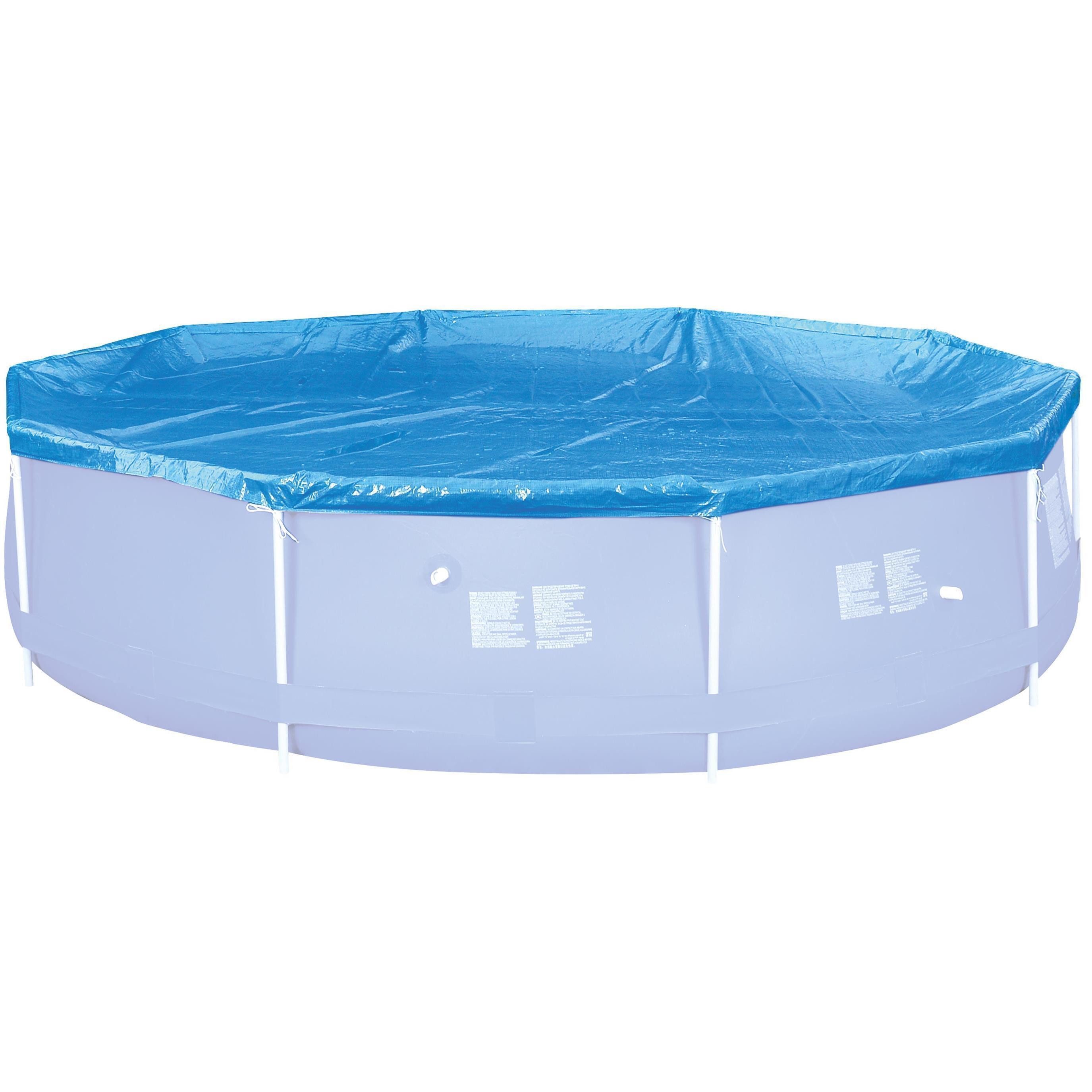 Pool-Abdeckplane Poolabdeckung für Ø 366 cm Frame Pools