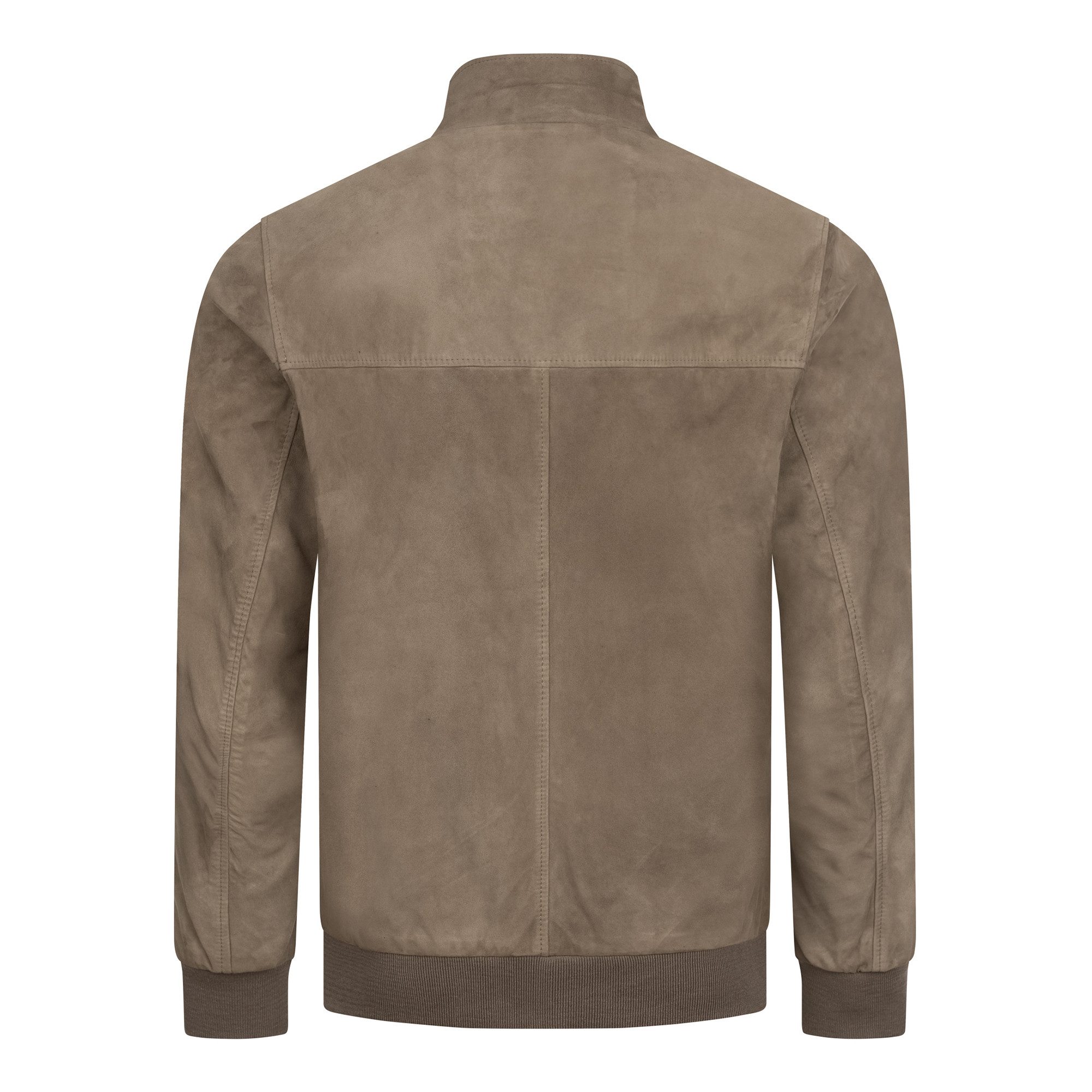 Mouflon Lederjacke Tony echtes softiges Ziegenveloursleder