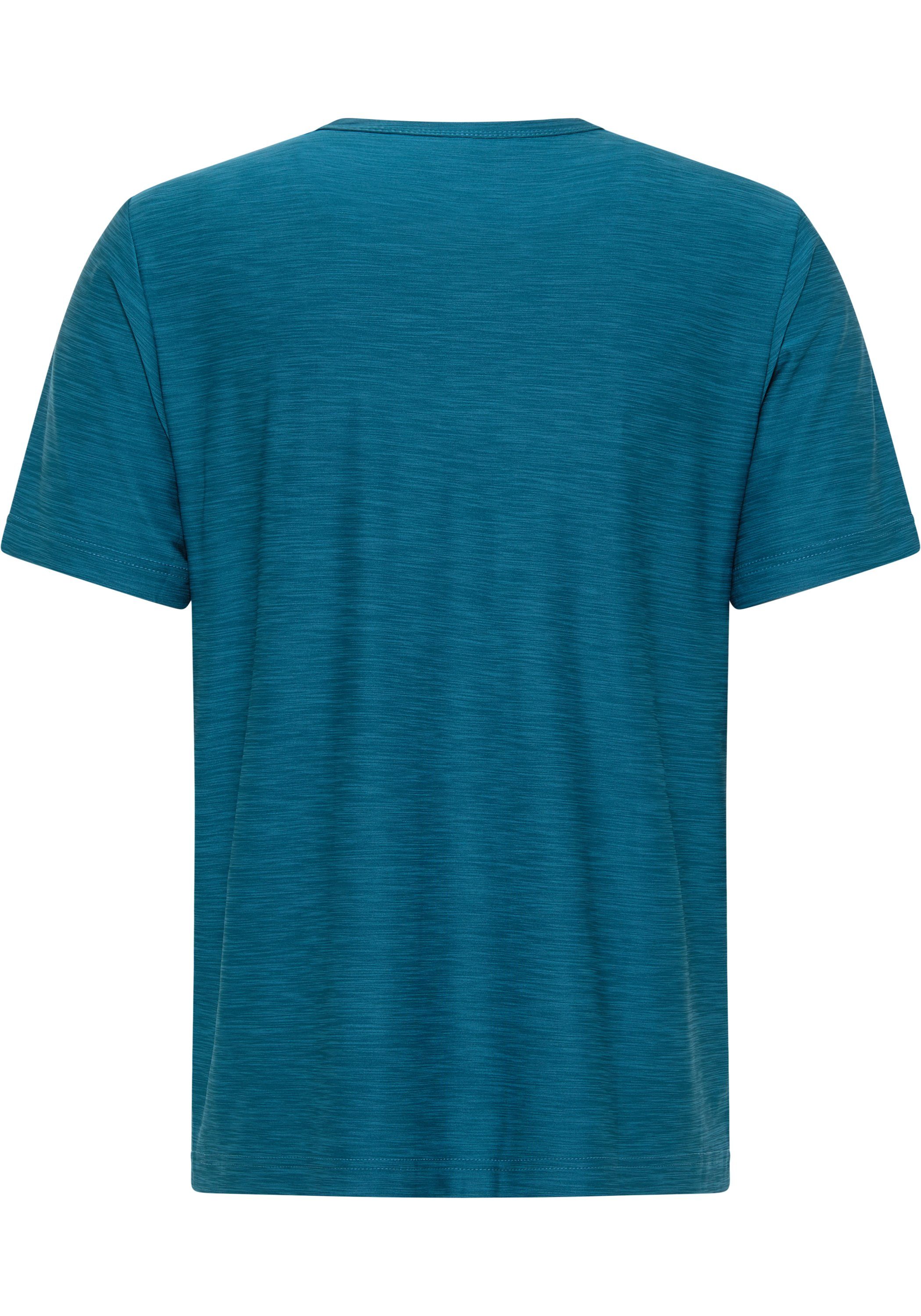 JOY & VITUS T-Shirt turquoise FUN T-Shirt Sportswear deep Joy melange