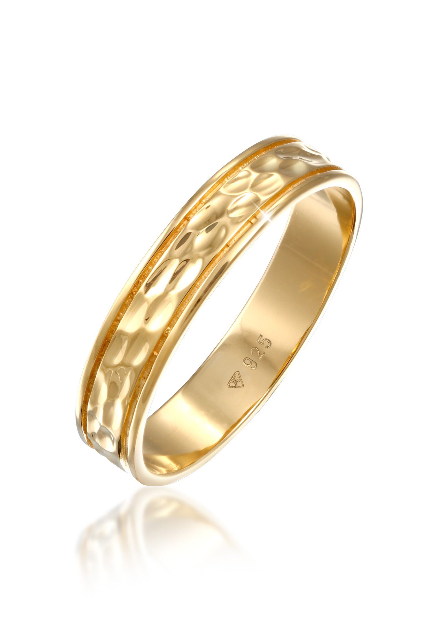 Elli Premium Partnerring Trauring Ehering Freundschaft Kunstvoll 925 Sterling Silber