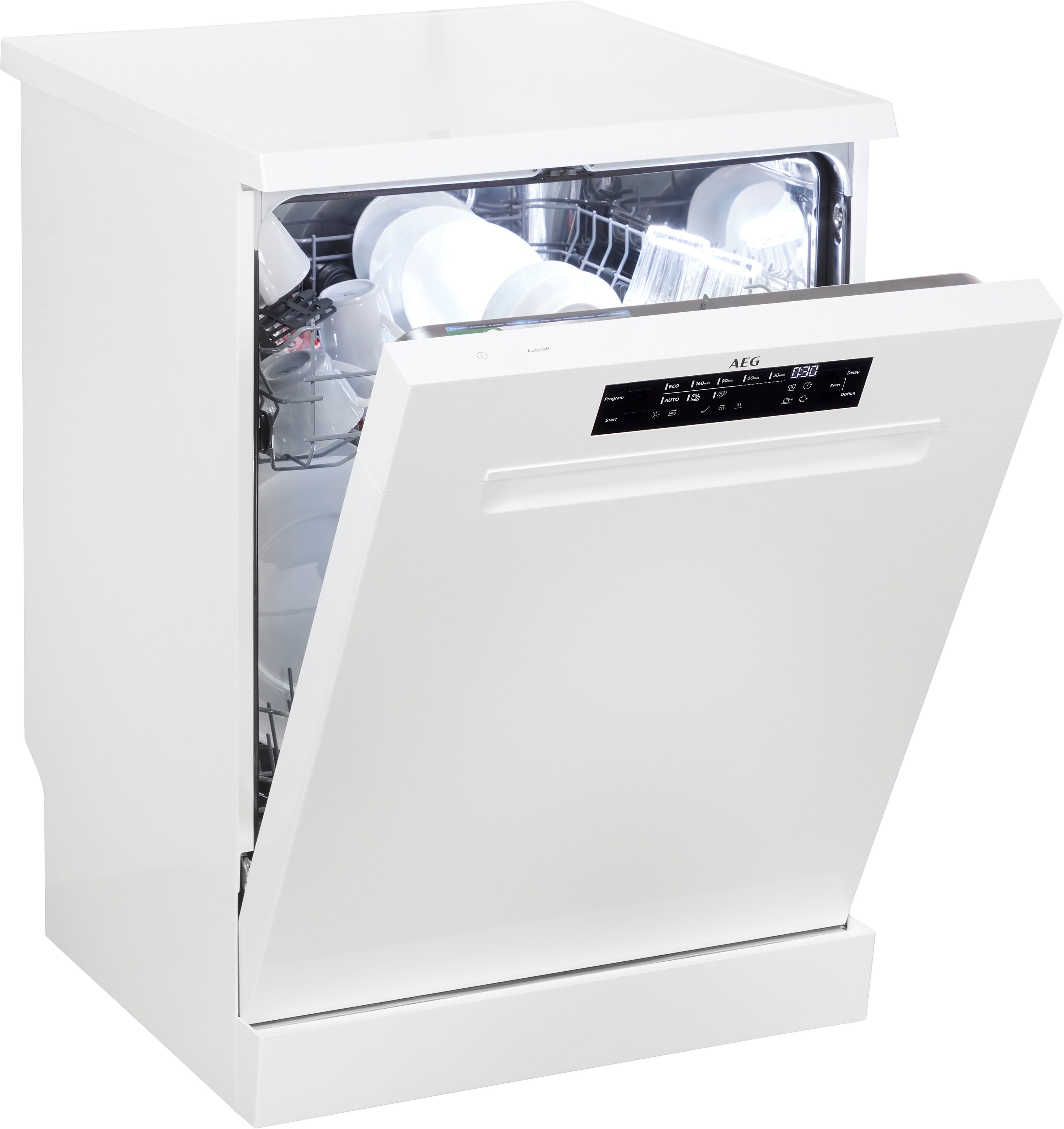 AEG Standgeschirrspüler 6000 FFB53617ZW, 13 Maßgedecke