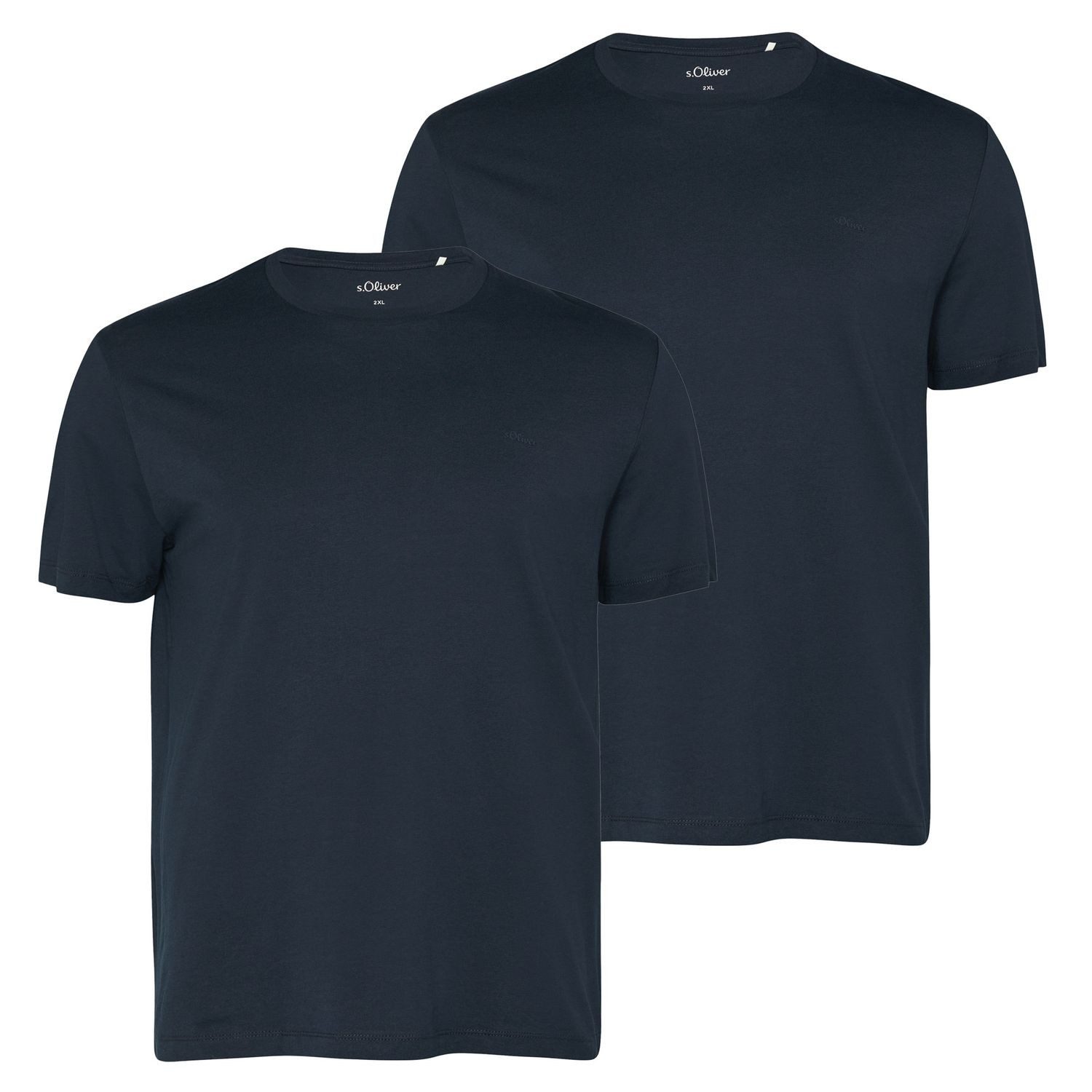 s.Oliver T-Shirt Big Size (2-tlg) Rundhals, günstig online kaufen