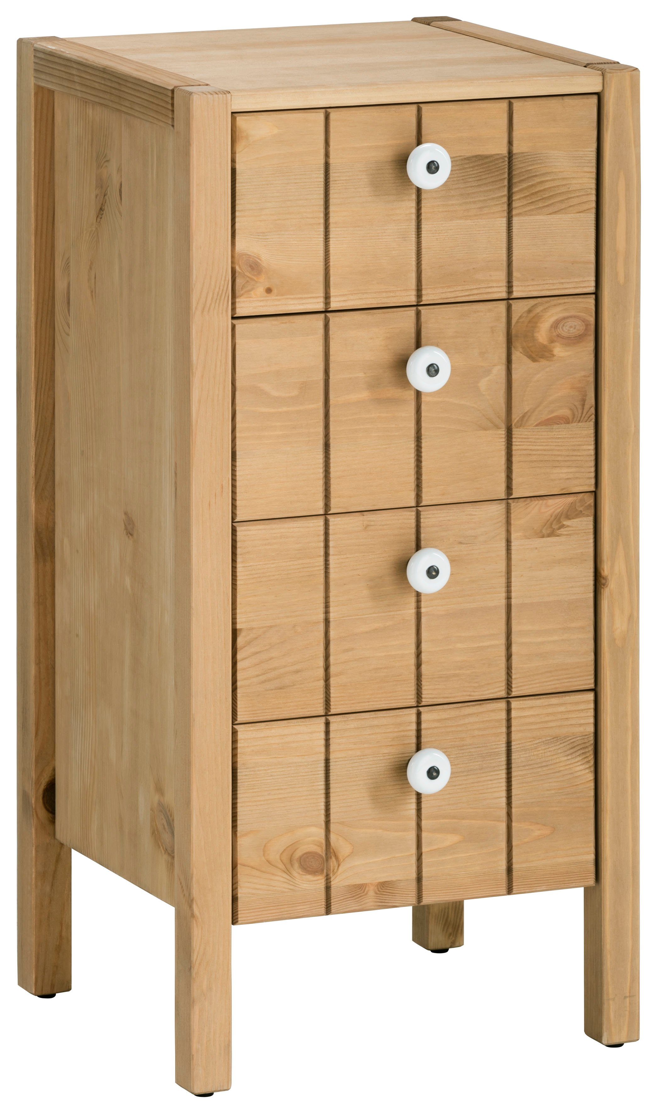 Home affaire Midischrank Tina Badmöbel, Kommode, Schrank, Breite 31,5 cm,  Massivholz