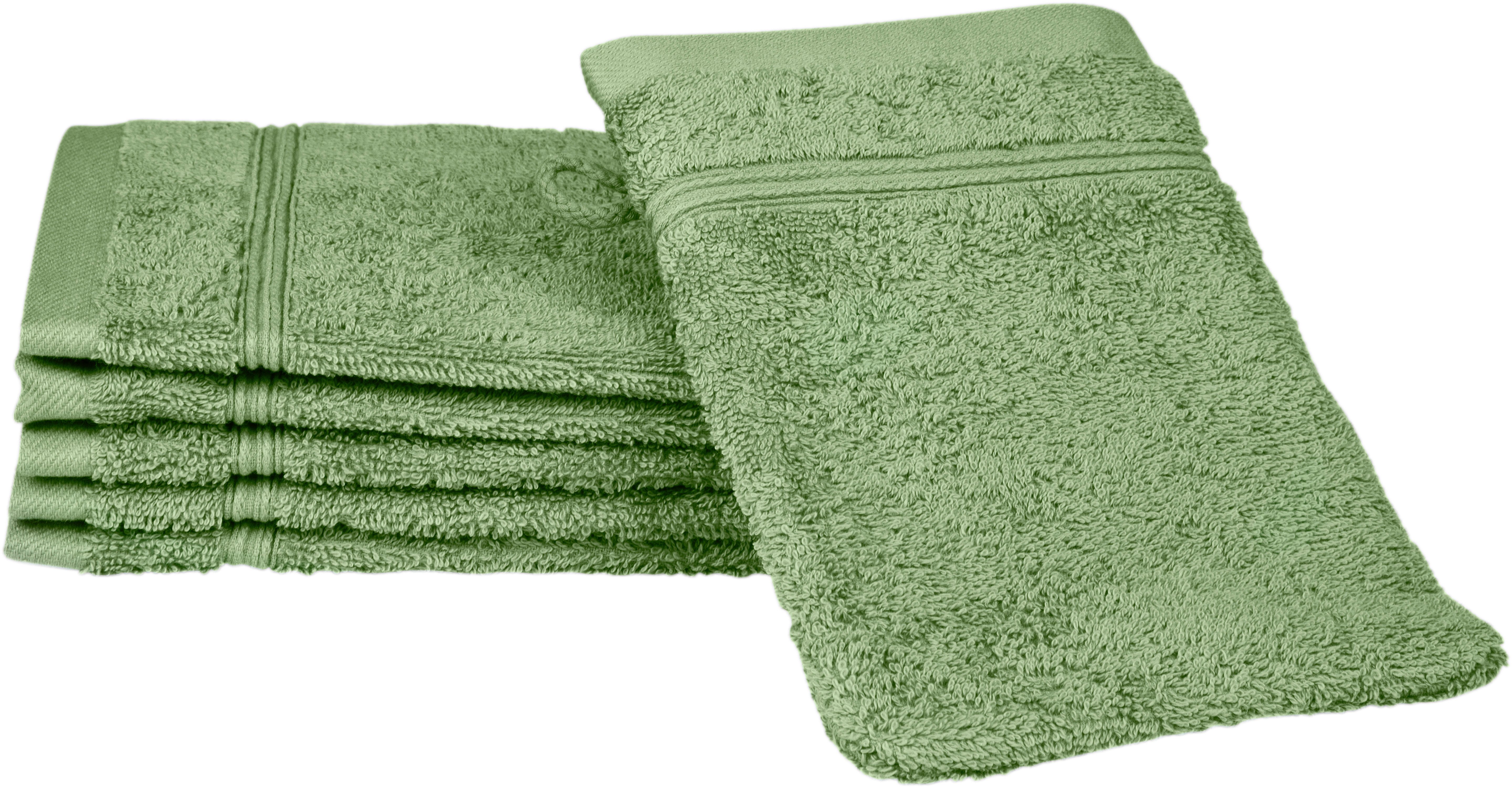 ROSS Waschhandschuh Rubin, (Packung, 6-St), 100% Baumwolle günstig online kaufen