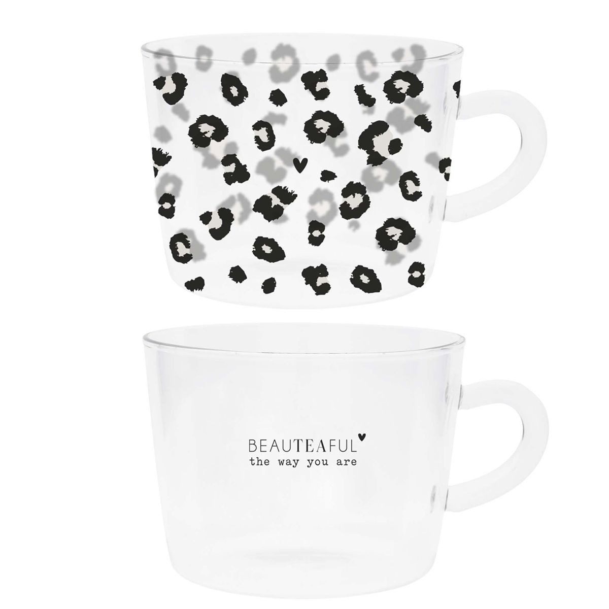 Tasse Transparent, Durchmesser 10 cm