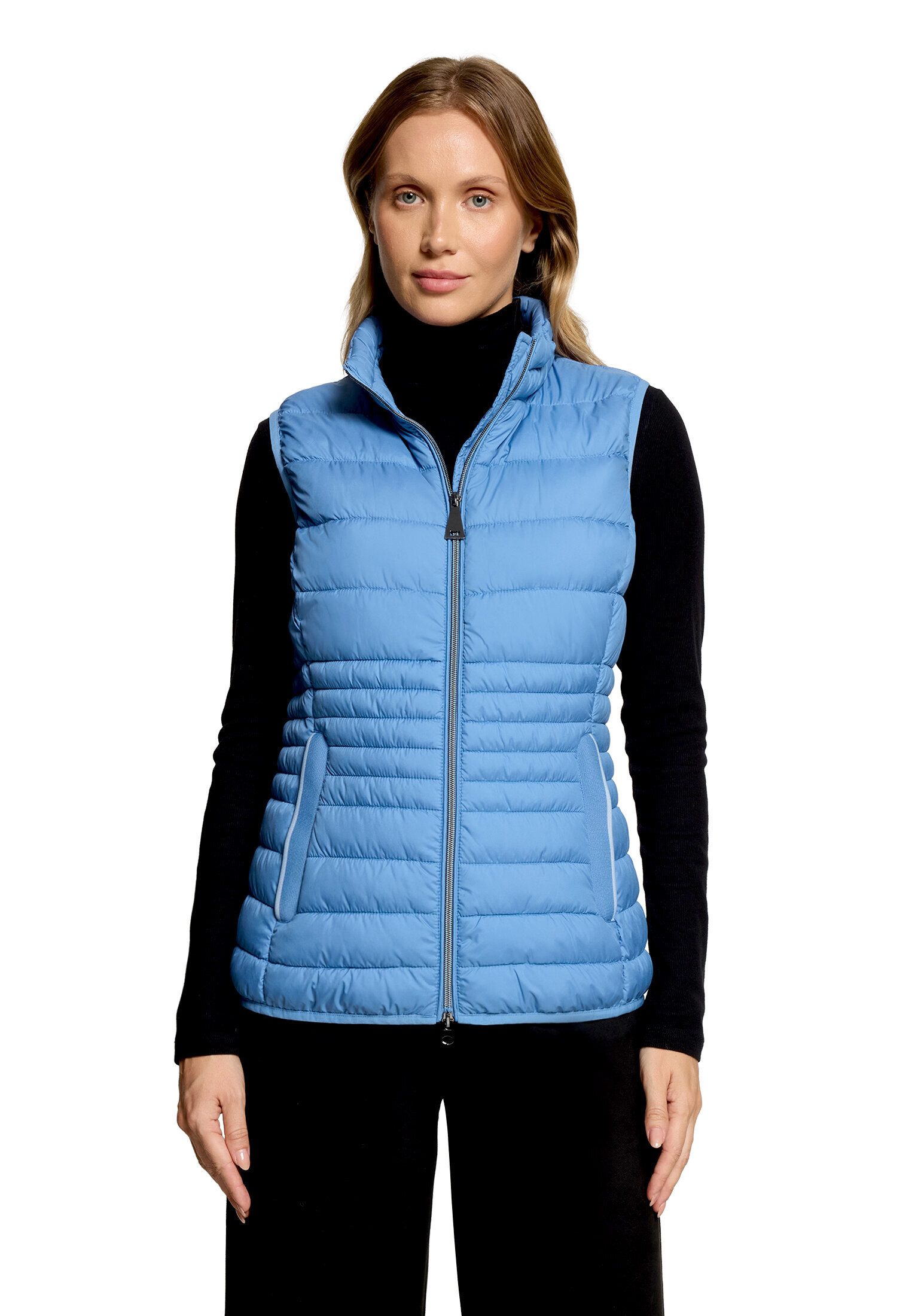 Betty Barclay Strickweste Damen mit Stehkragen
