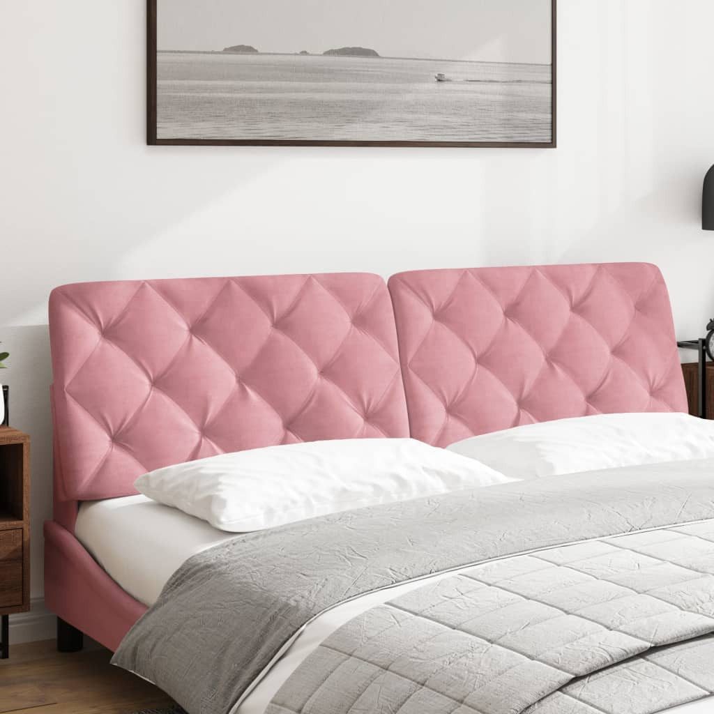 vidaXL Kopfteil Kopfteil-Kissen Rosa 180 cm günstig online kaufen