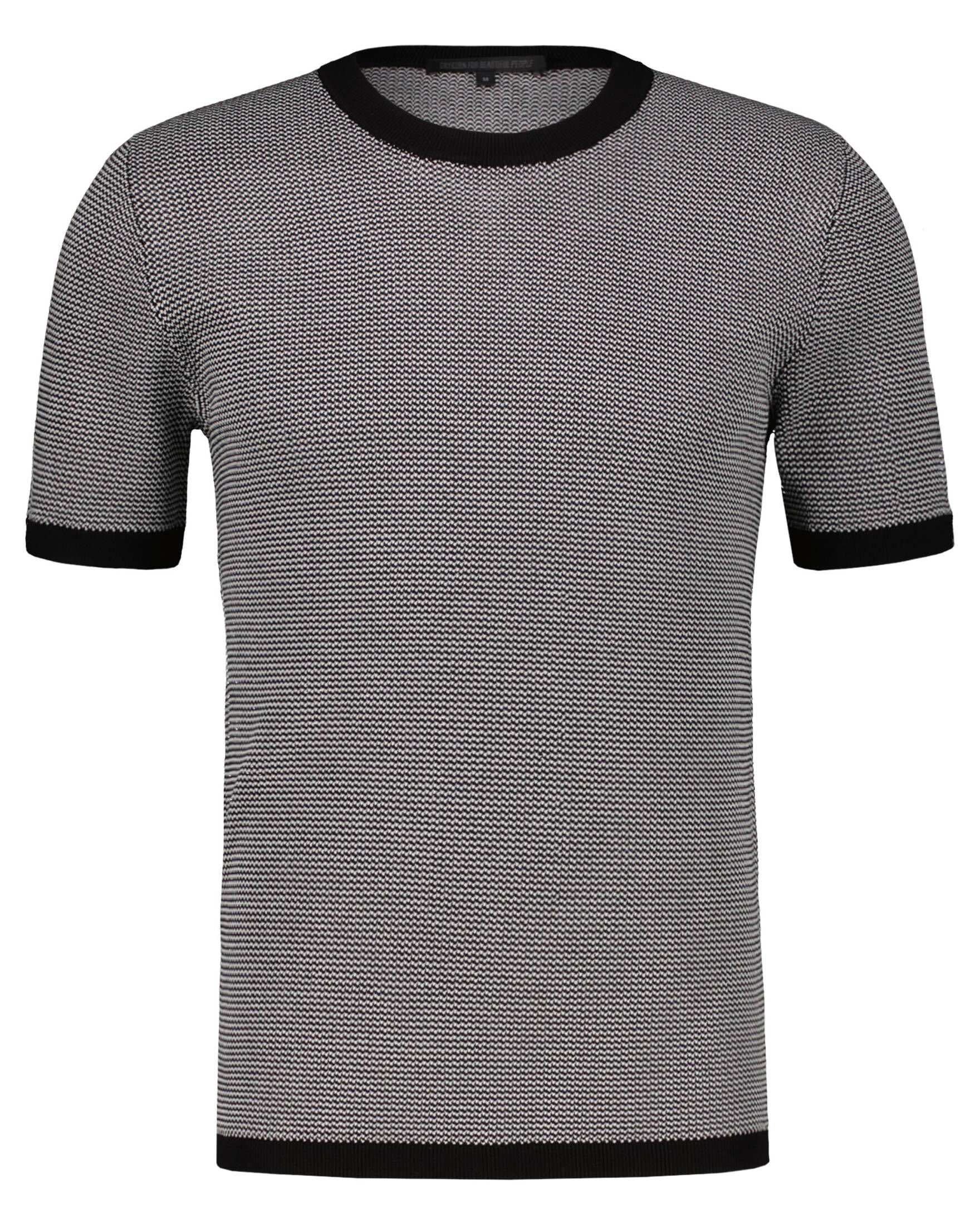 Drykorn T-Shirt Herren Strick VALENTIN (1-tlg) T-Shirt