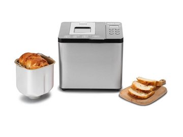 SWISS PRO+ Brotbackautomat Swiss Pro Brotbackautomat rostfreiem Stahl 550W 19 Menüeinstellungen, 550 W