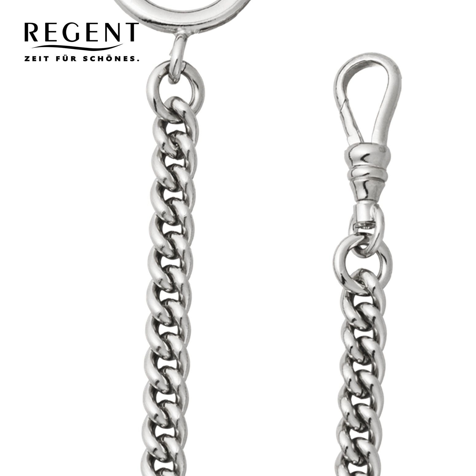 Taschenuhren-Kette P-47, Kettenuhr Herren Regent Elegant Taschenuhrenkette, 5mm Regent