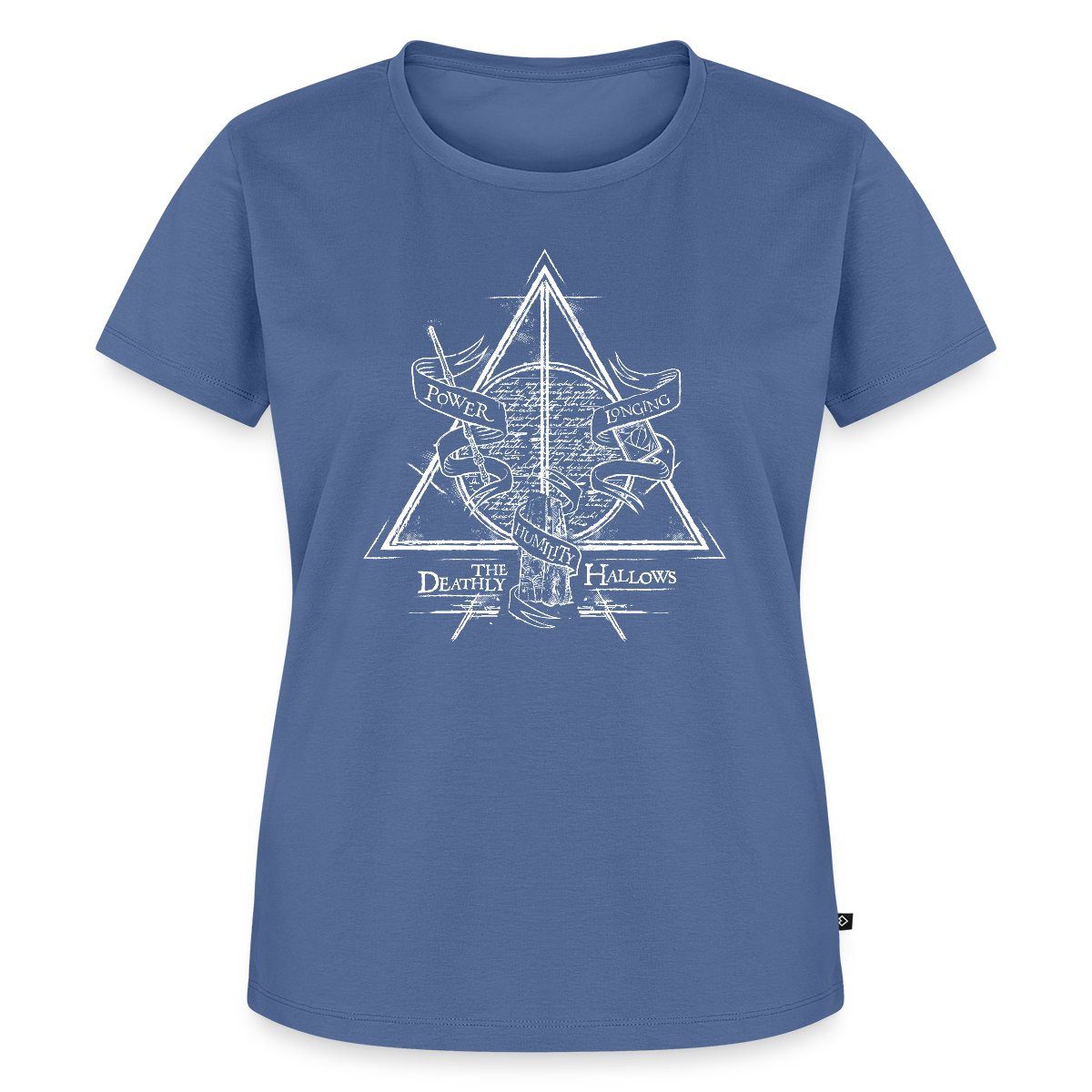 T-Shirt Harry Potter The Deathly Hallows Frauen Premium T-Shirt
