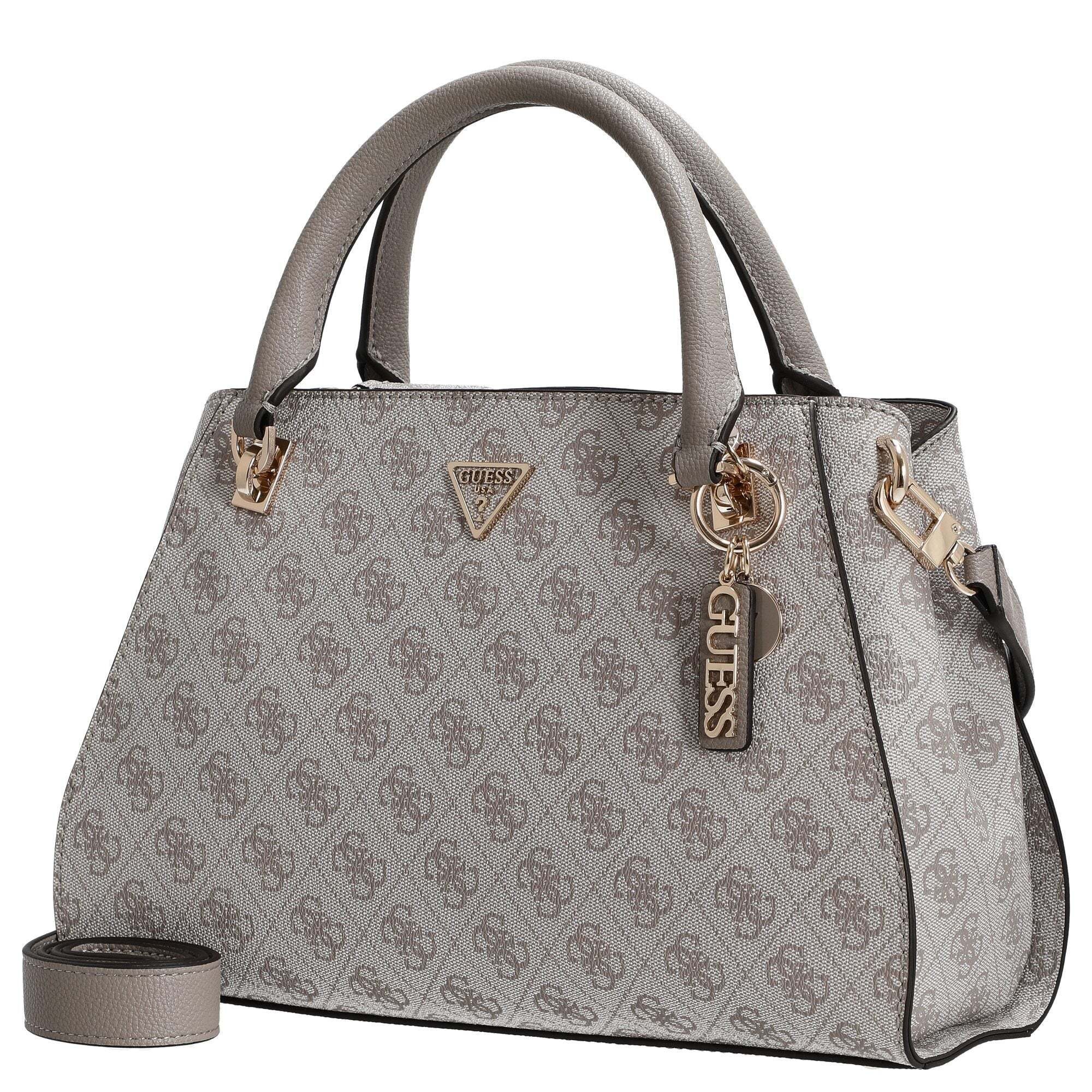 Guess Handtasche Noelle II - Henkeltasche 31.5 cm (dark taupe logo) (1-tlg) günstig online kaufen