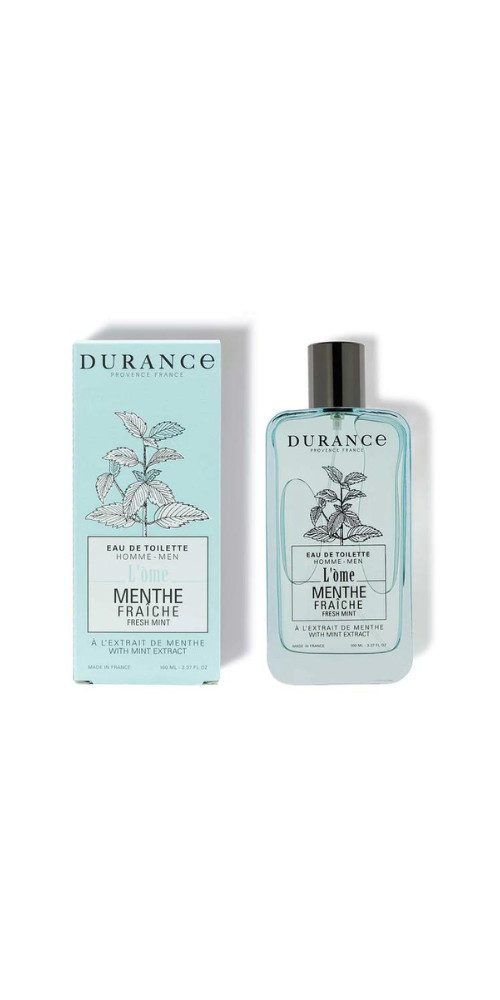 Durance Eau de Toilette Frische Minze Herrenduft 100 ml, Ein toller, frischer Duft der Sie den ganzen Tag begleitet
