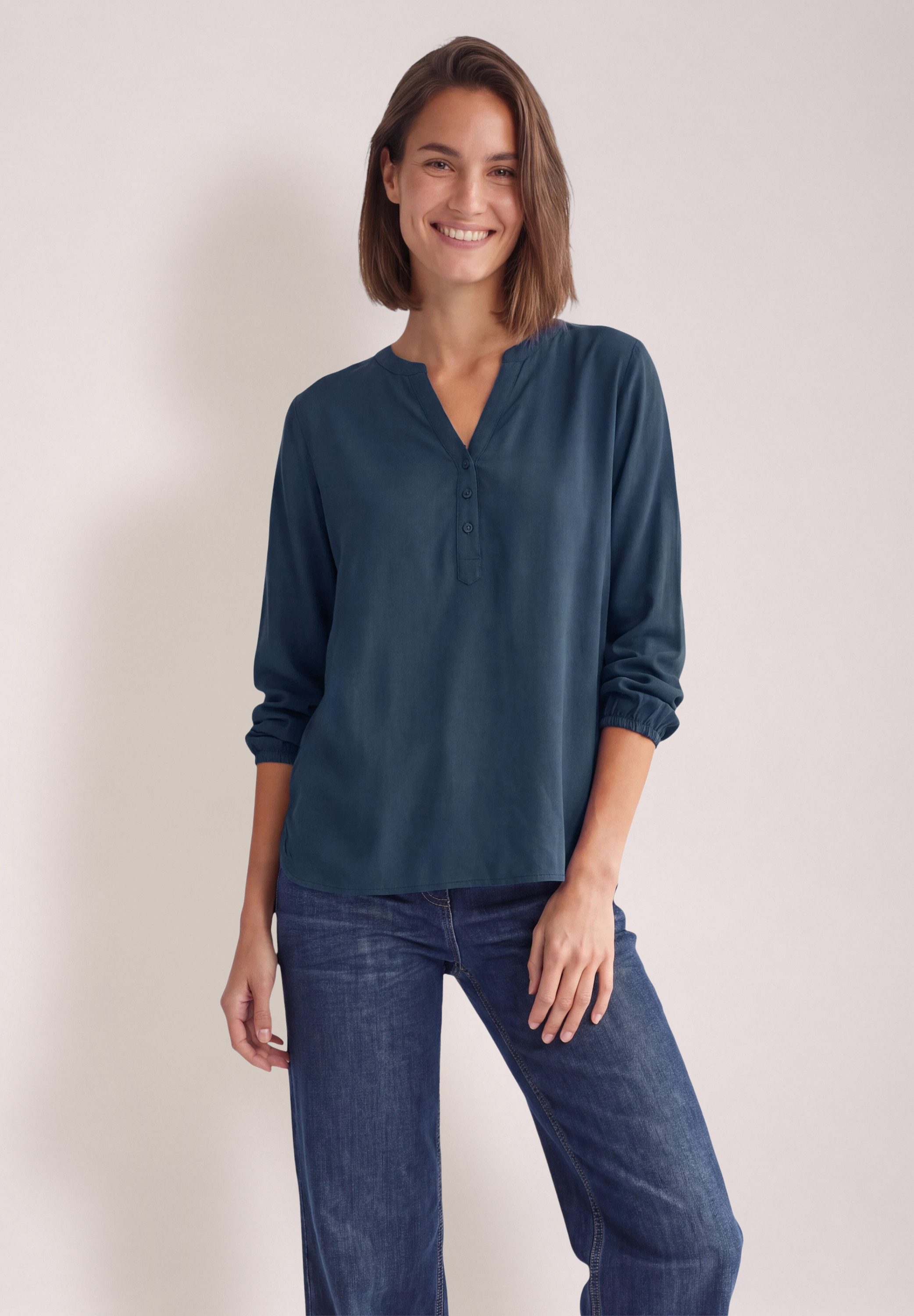 CECIL Shirtbluse aus softer Viskose
