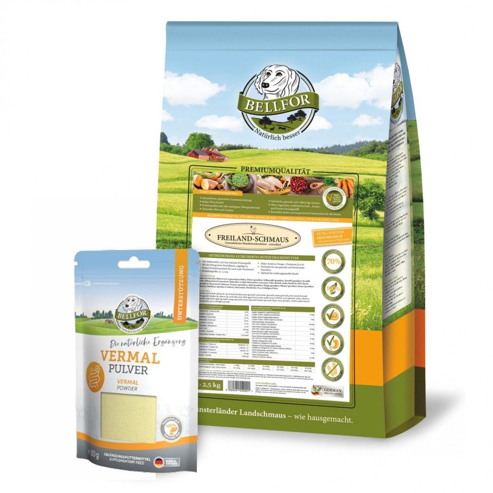 Bellfor Bellfor Magen-Darm-Bereich Unterstützung Set für mittelgroße Hunde, für: Hunde