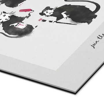 Posterlounge XXL-Wandbild Editors Choice, Banksy - Rats, Modern Malerei