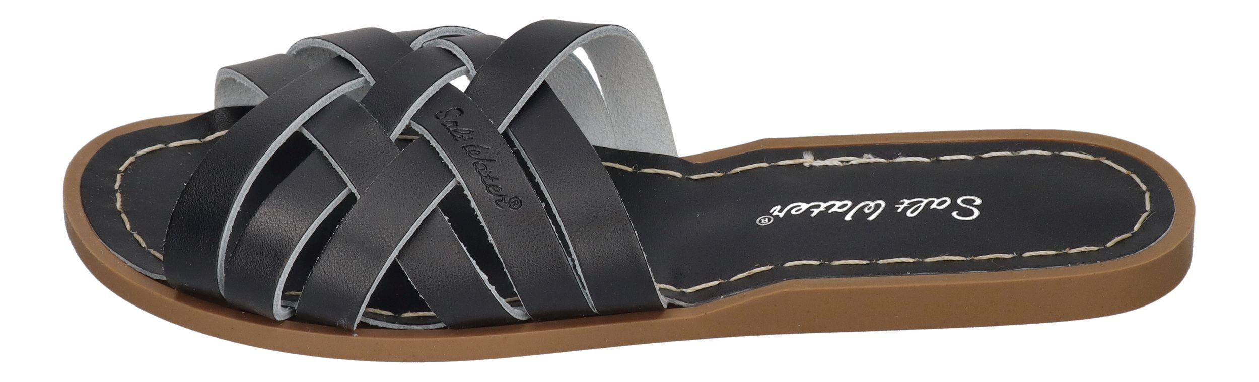 Salt Water RETRO SLIDE Pantolette Black günstig online kaufen
