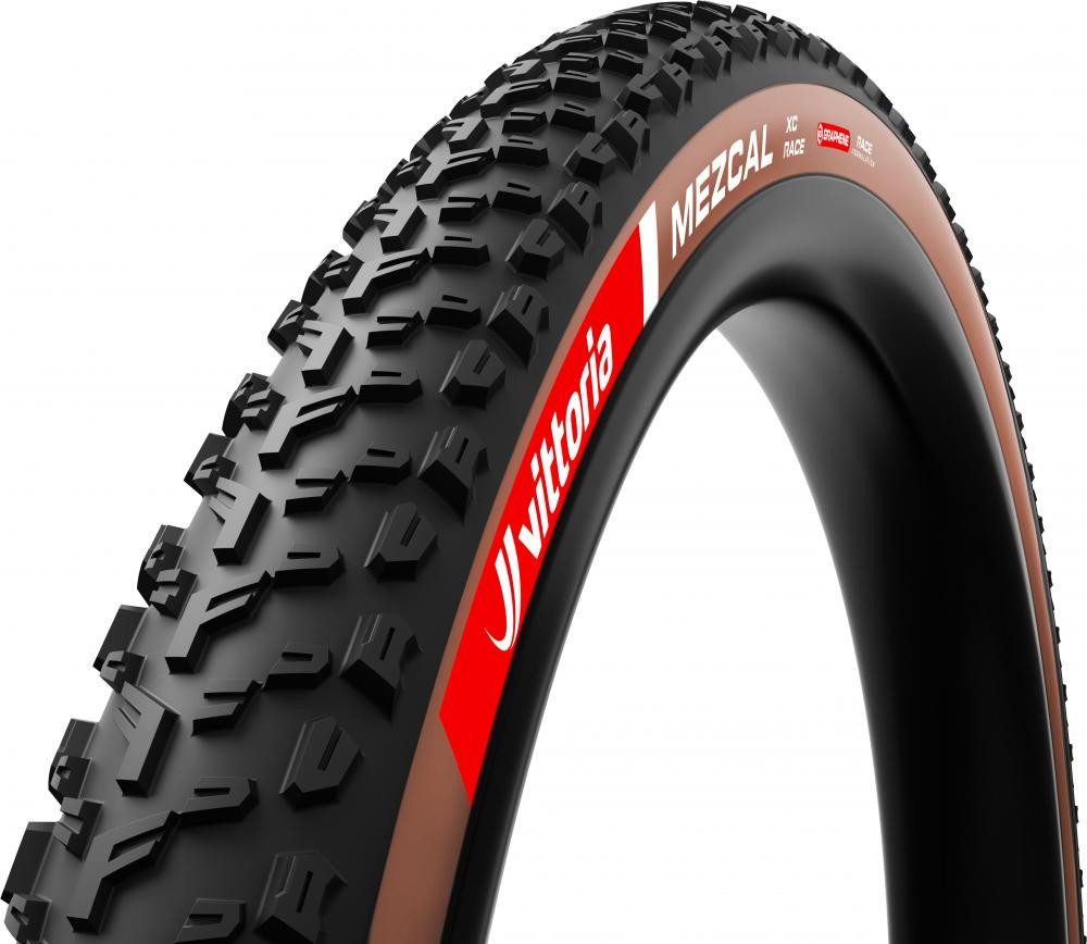 Vittoria Fahrradreifen Vittoria Mezcal 29 Zoll (55-622) XC Race Brown-blk-blk 55 Brown - schn