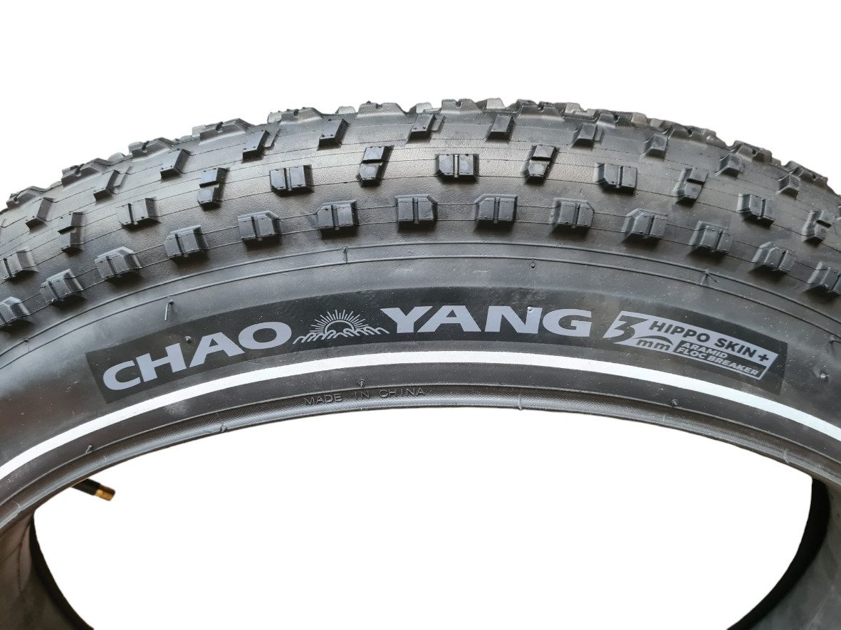 Chaoyang Fahrradreifen 2 Stk Fatbike Reifen Big Daddy 26x4.0 Extra Pannenschutz Reflex, (2-tlg)