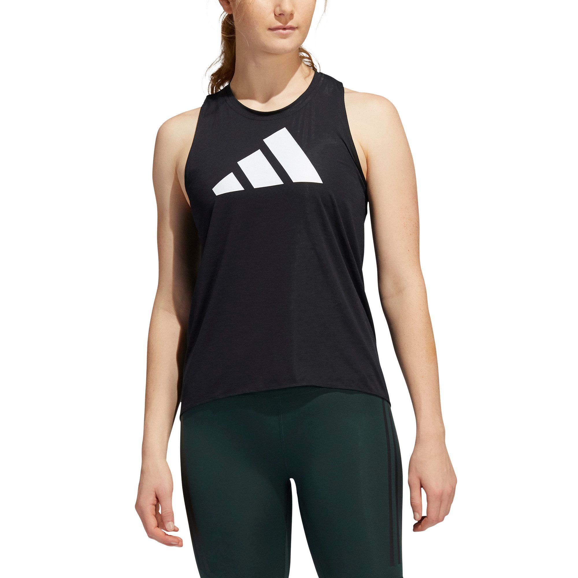 Tanktop adidas Damen Trainingstop 3 Stripes Logo