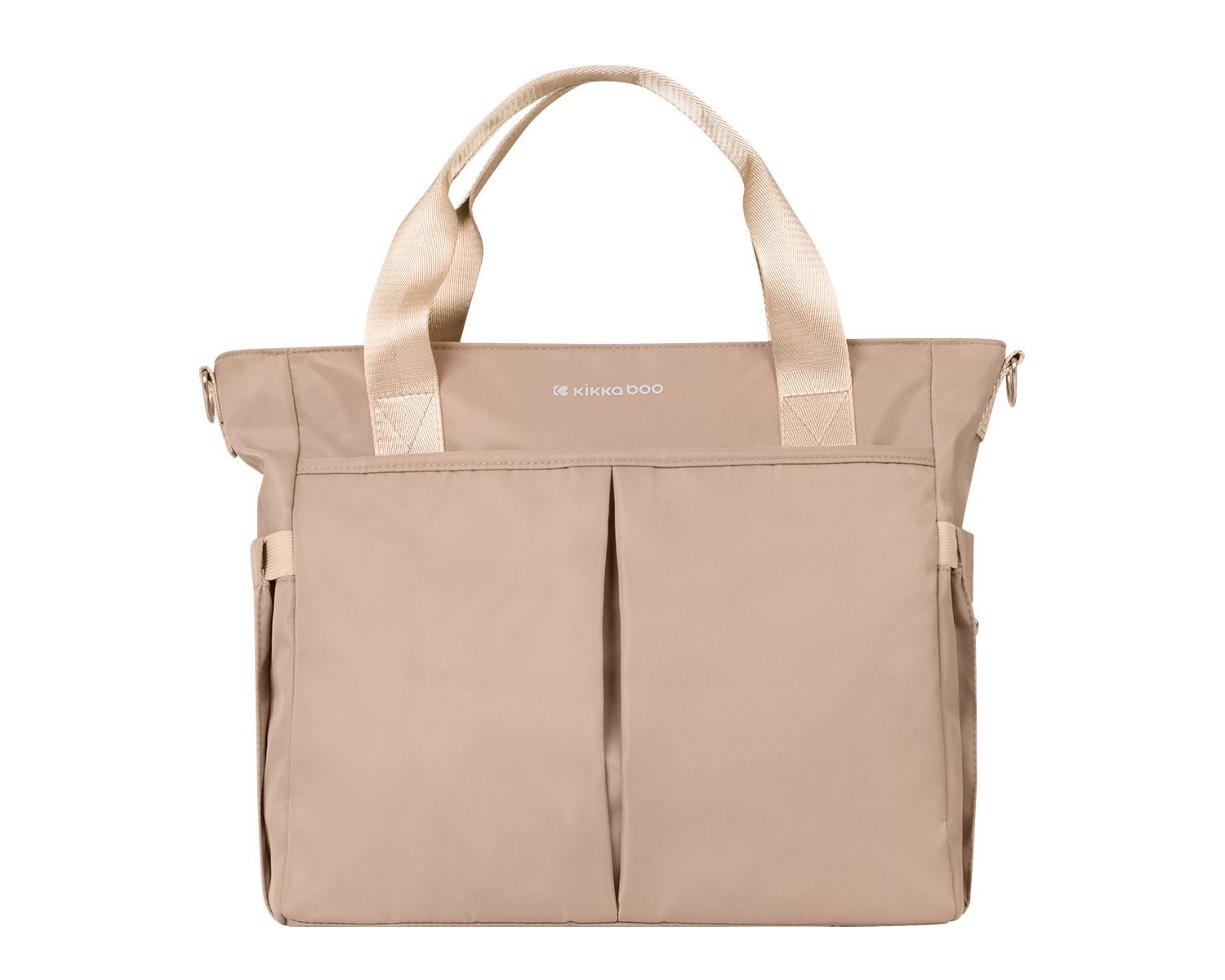 Kikkaboo Wickeltasche Brielle (1-tlg), wasserfest, Kinderwagenclips, Wickelunterlage, Reißverschluss