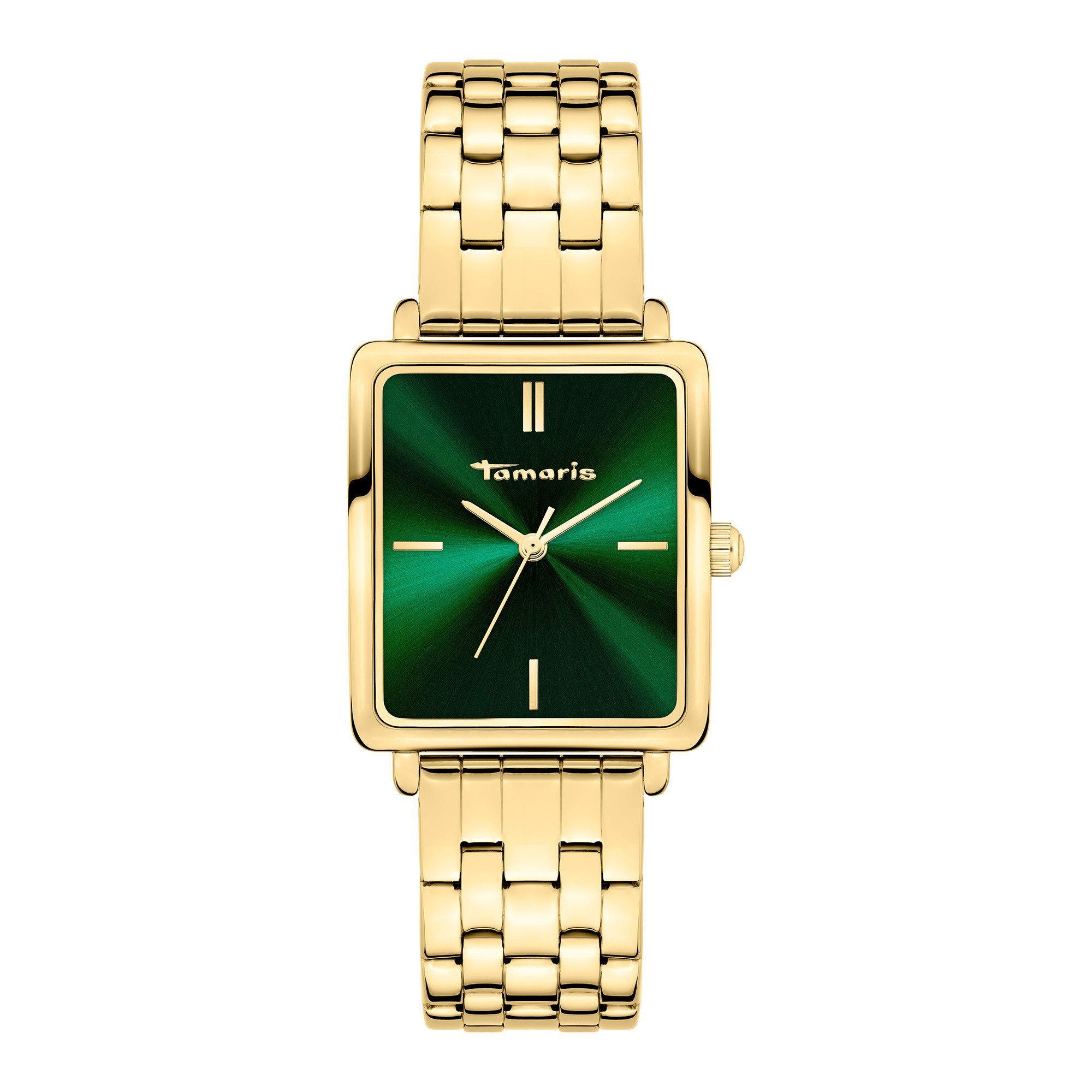 Tamaris Quarzuhr The Bicolor Square Edelstahl günstig online kaufen