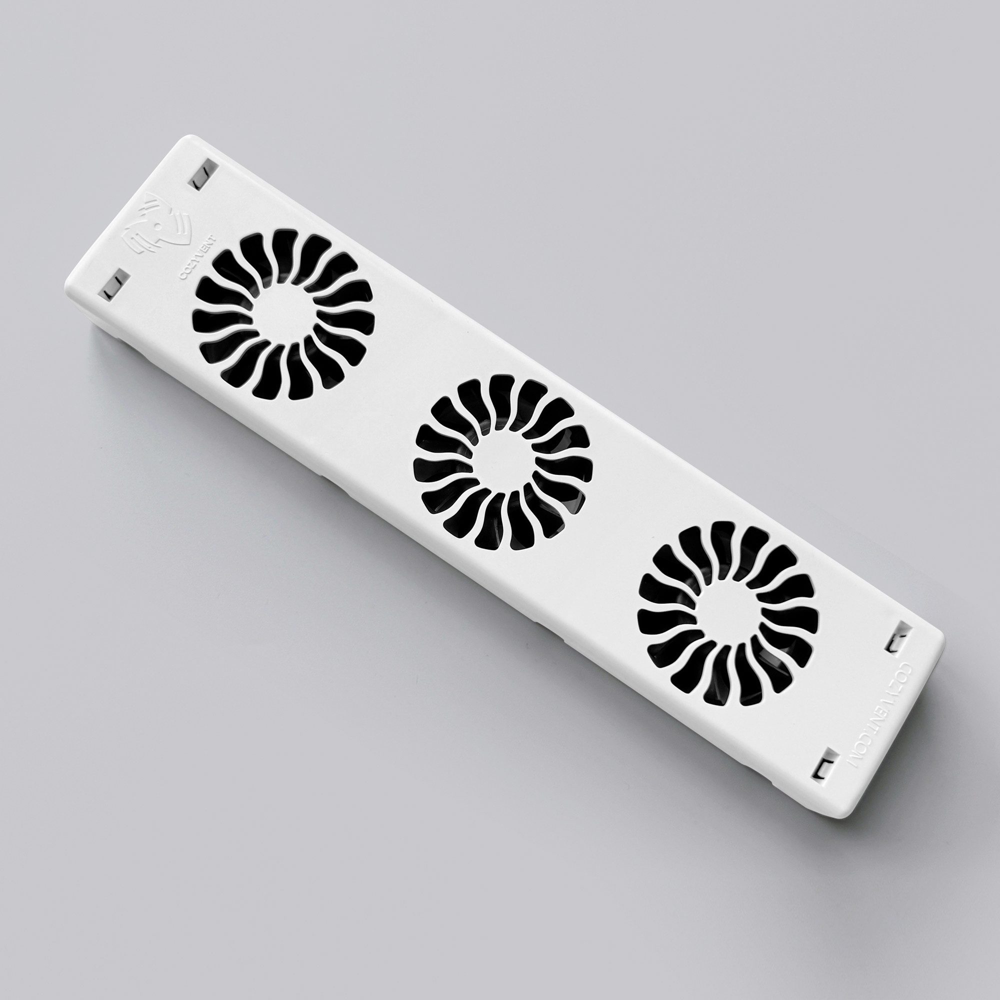 Cozy Vent Heizkörperventilator Heizkörper Ventilator Energiesparender Booster mit Fernbedienung