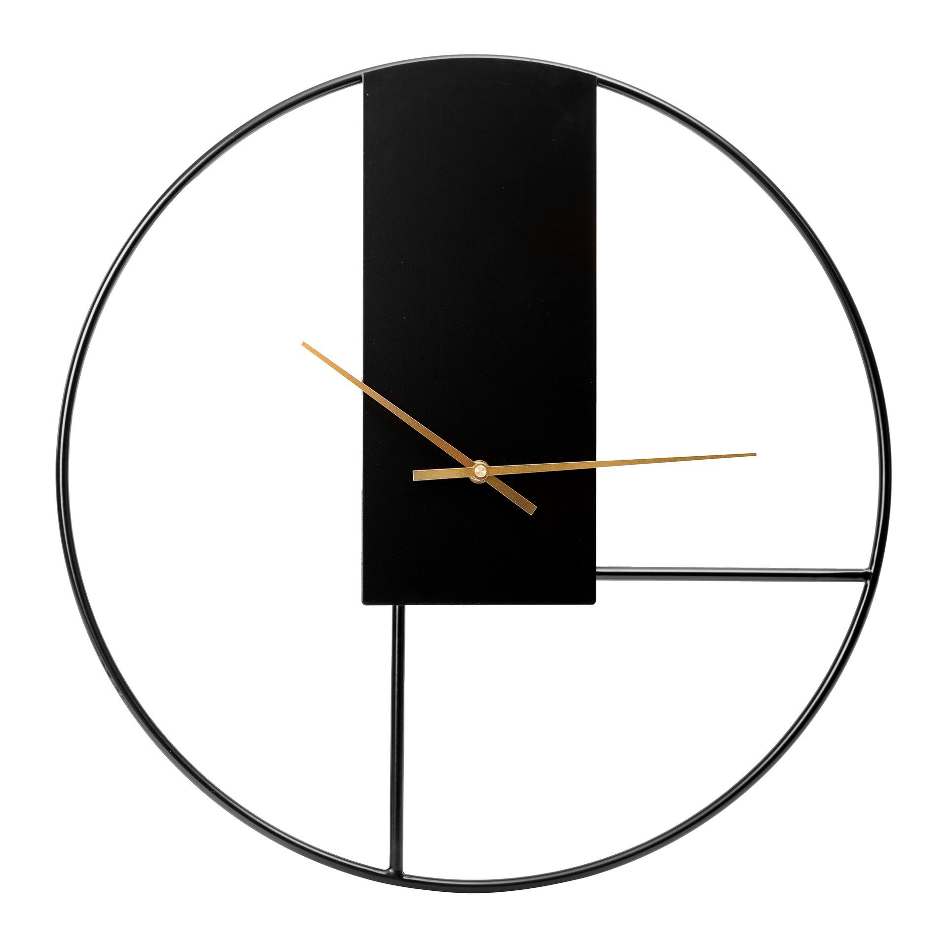 Platinet Wanduhr PZSPC große runde Wanduhr Space mit Silent Quarzwerk