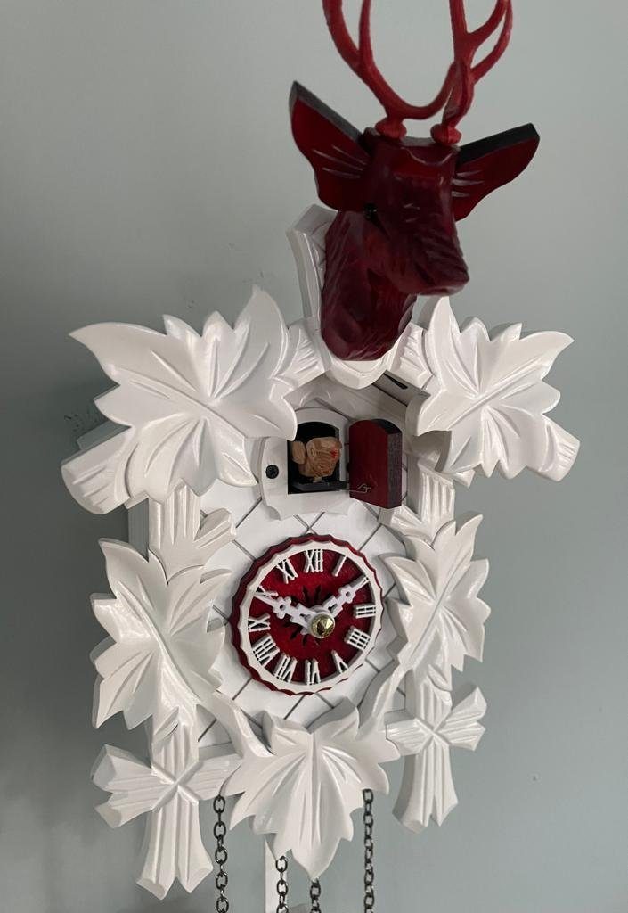 Clockvilla Hettich-Uhren Wanduhr Kuckucksuhr Schwarzwald im hergestellt Moderne