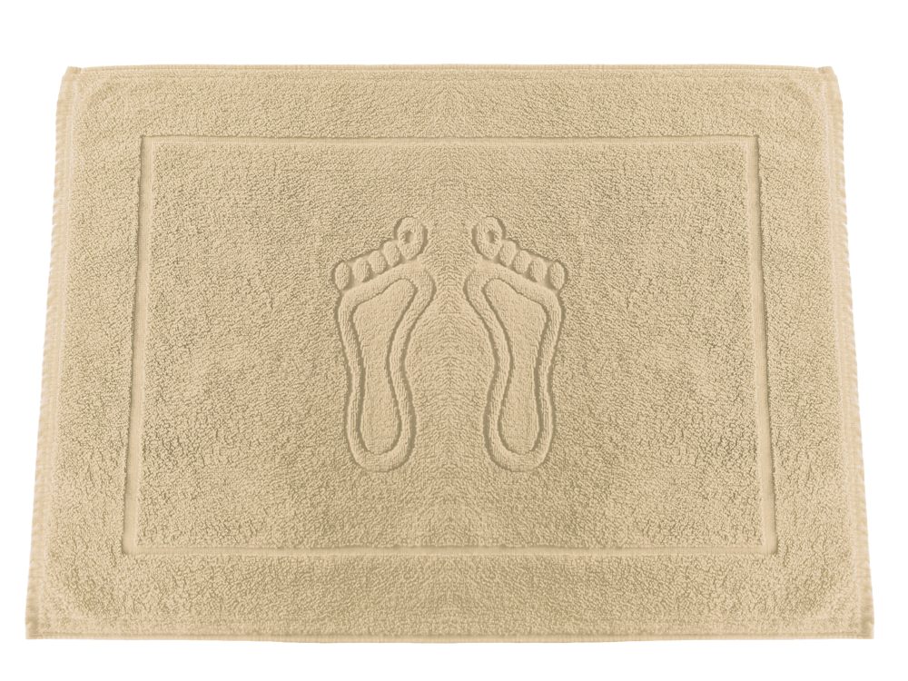 MatratzenL.A.B® Badematte 650 g/m² Blauer Schwan®, 100% Baumwolle, 50x70 cm, Badvorleger, Duschvorleger, Duschmatte Frottee