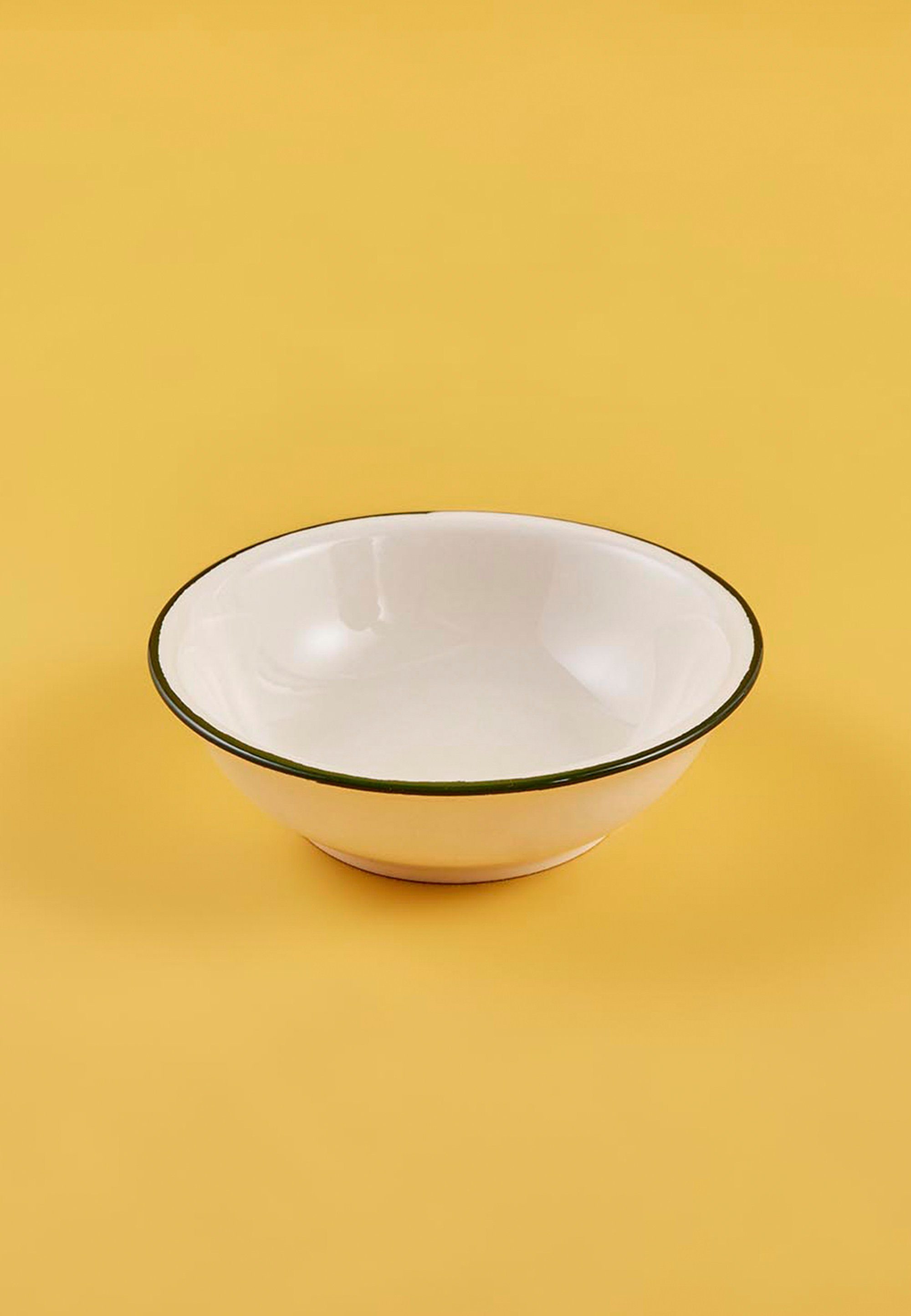 Bella Maison Servierplatte Allure, Keramik, grün praktischen (6-tlg), 6er-Set weiß, im Keramik